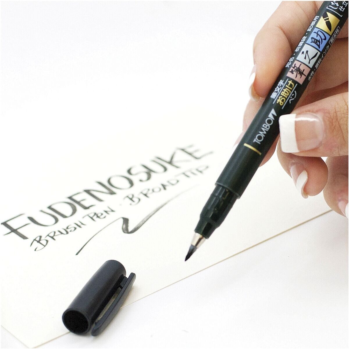 TOMBOW Kalligraphie-Stift Fudensunoke WS-BS Brush Pen, weich