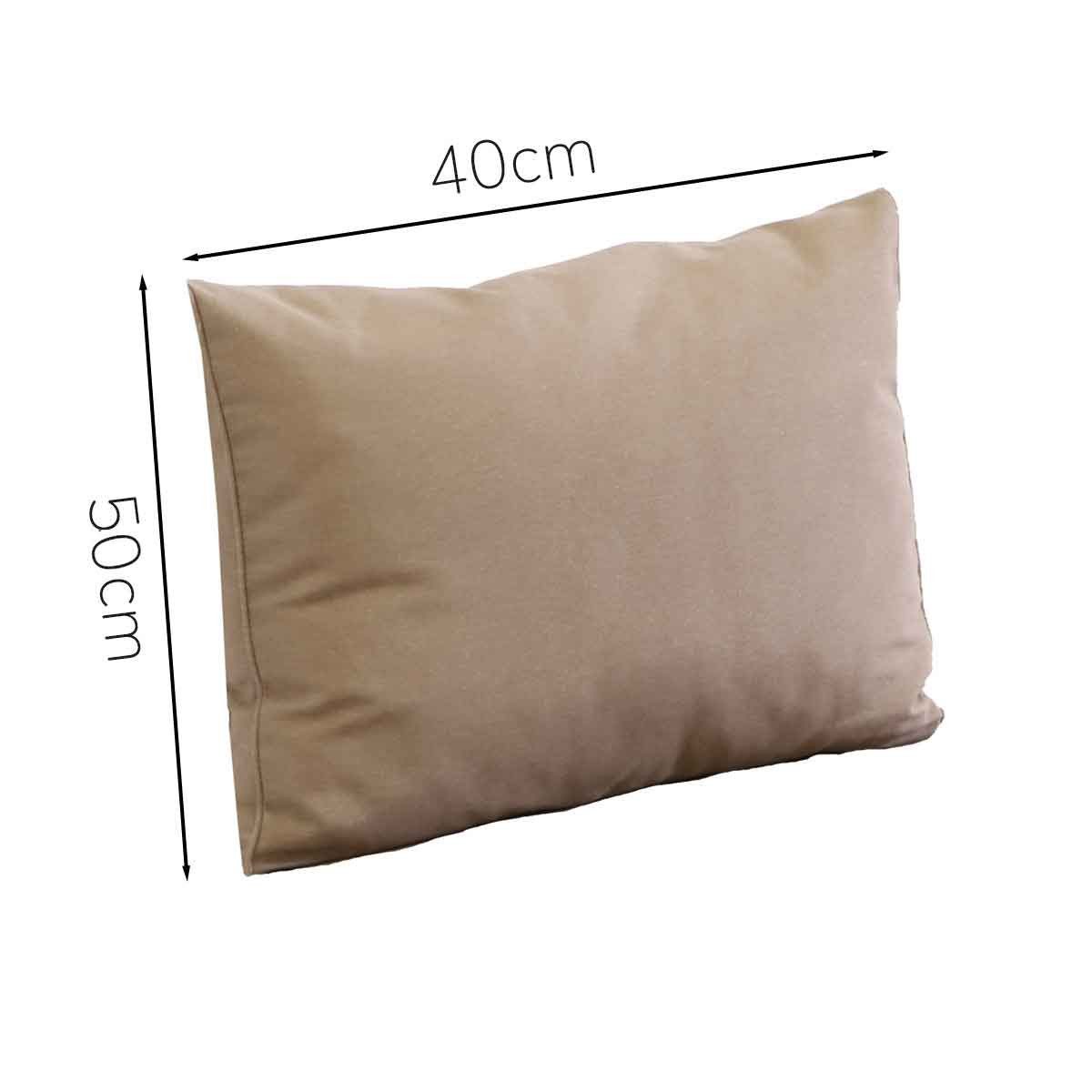 Madison Polsterauflage Outdoor Rückenkissen 50x40 cm Cappuccino von Madison