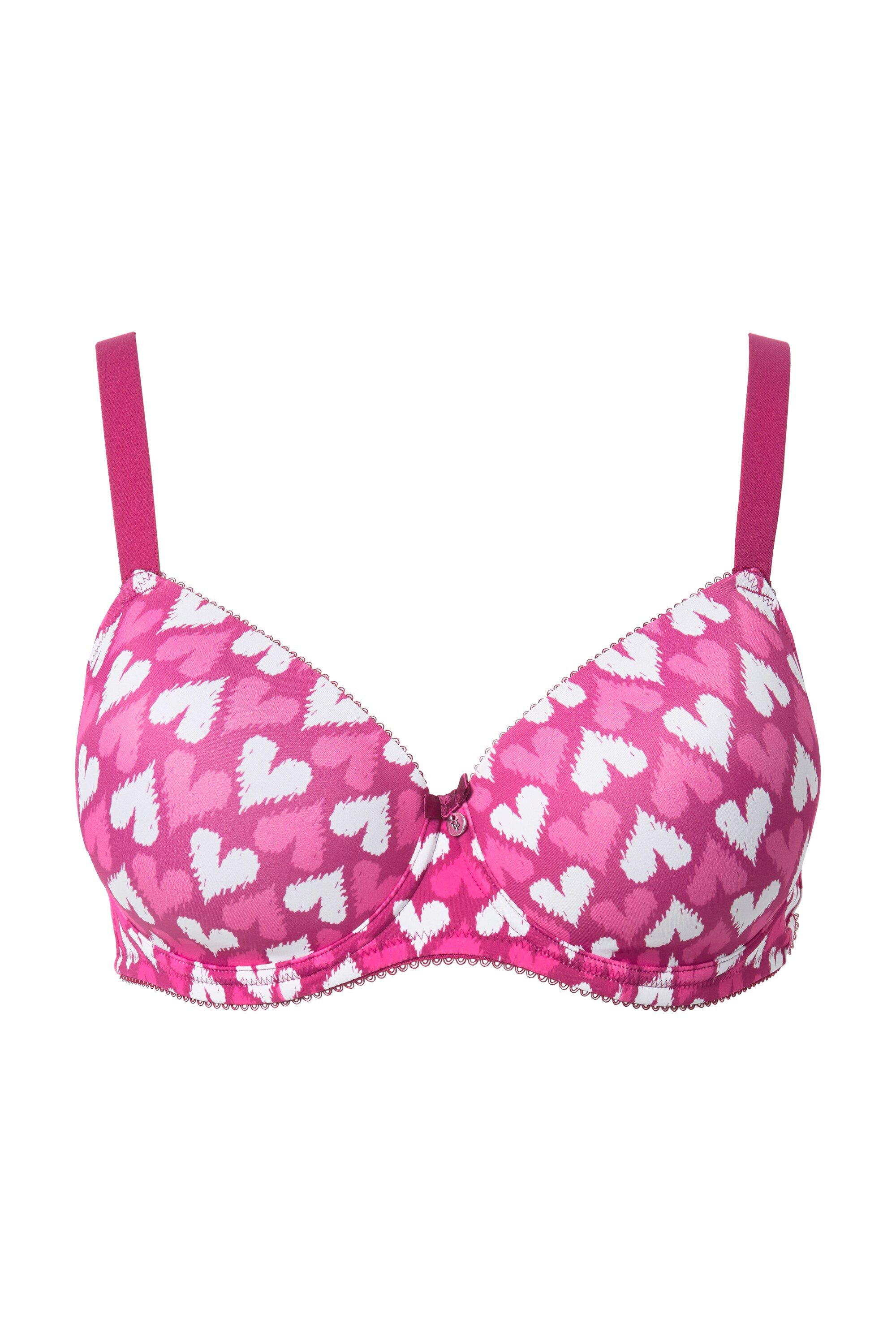 Ulla Popken Bügel-BH Bügel-BH Herzen Softcups – Bild 2 von 5