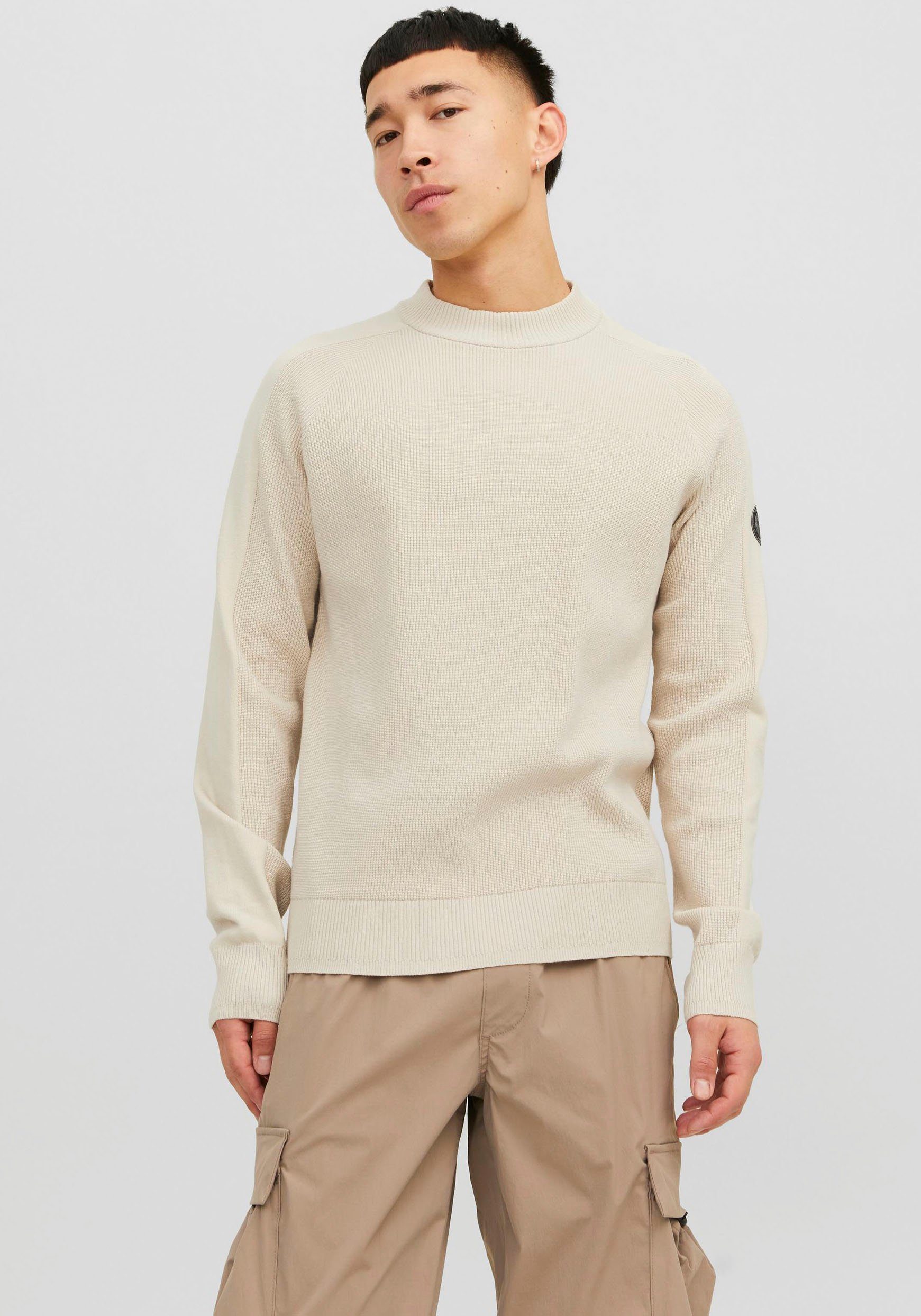 Stehkragenpullover JCOFILO KNIT MOCK NECK SN