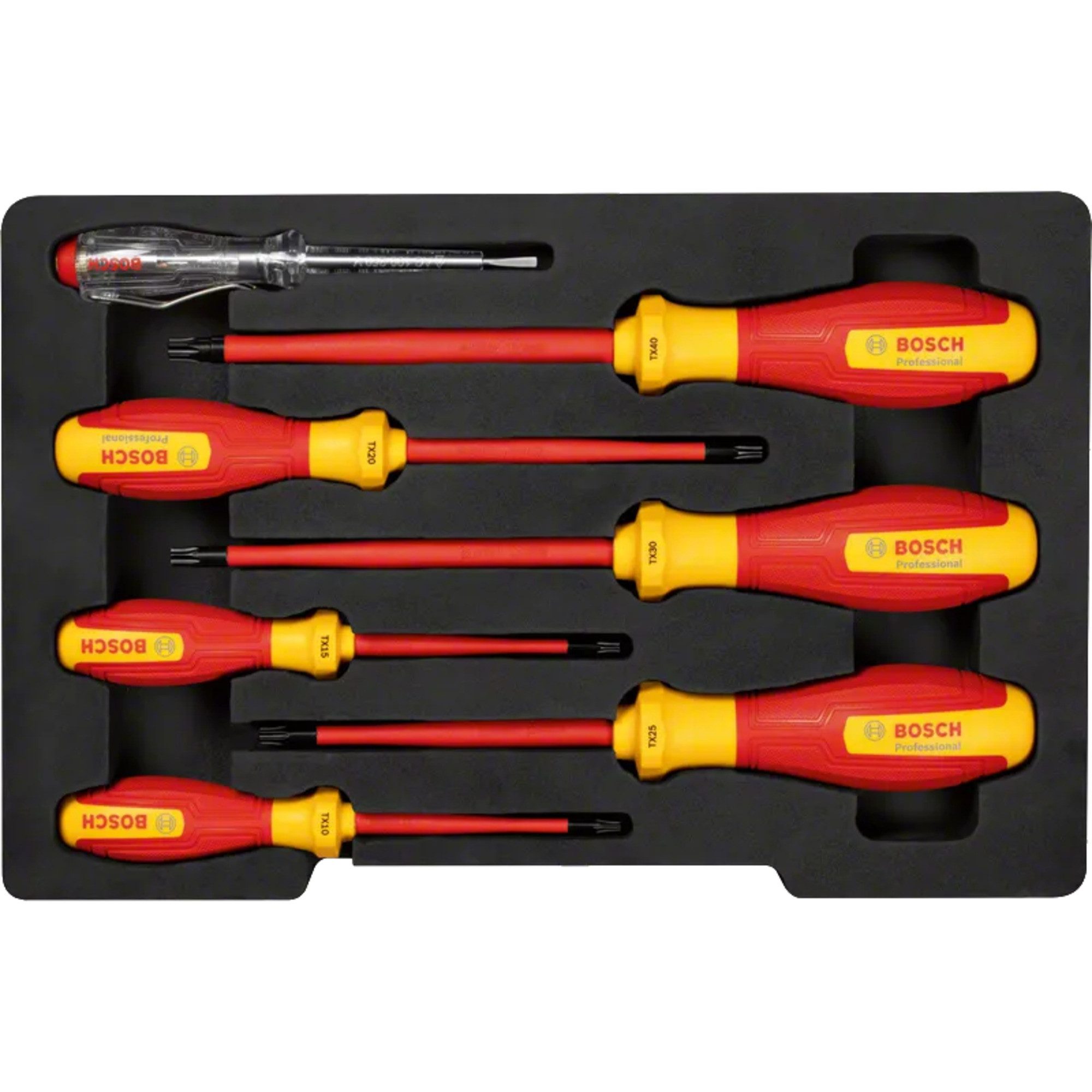 Bosch Professional Schraubendreher Bosch Professional VDE Schraubendreher-Set TX