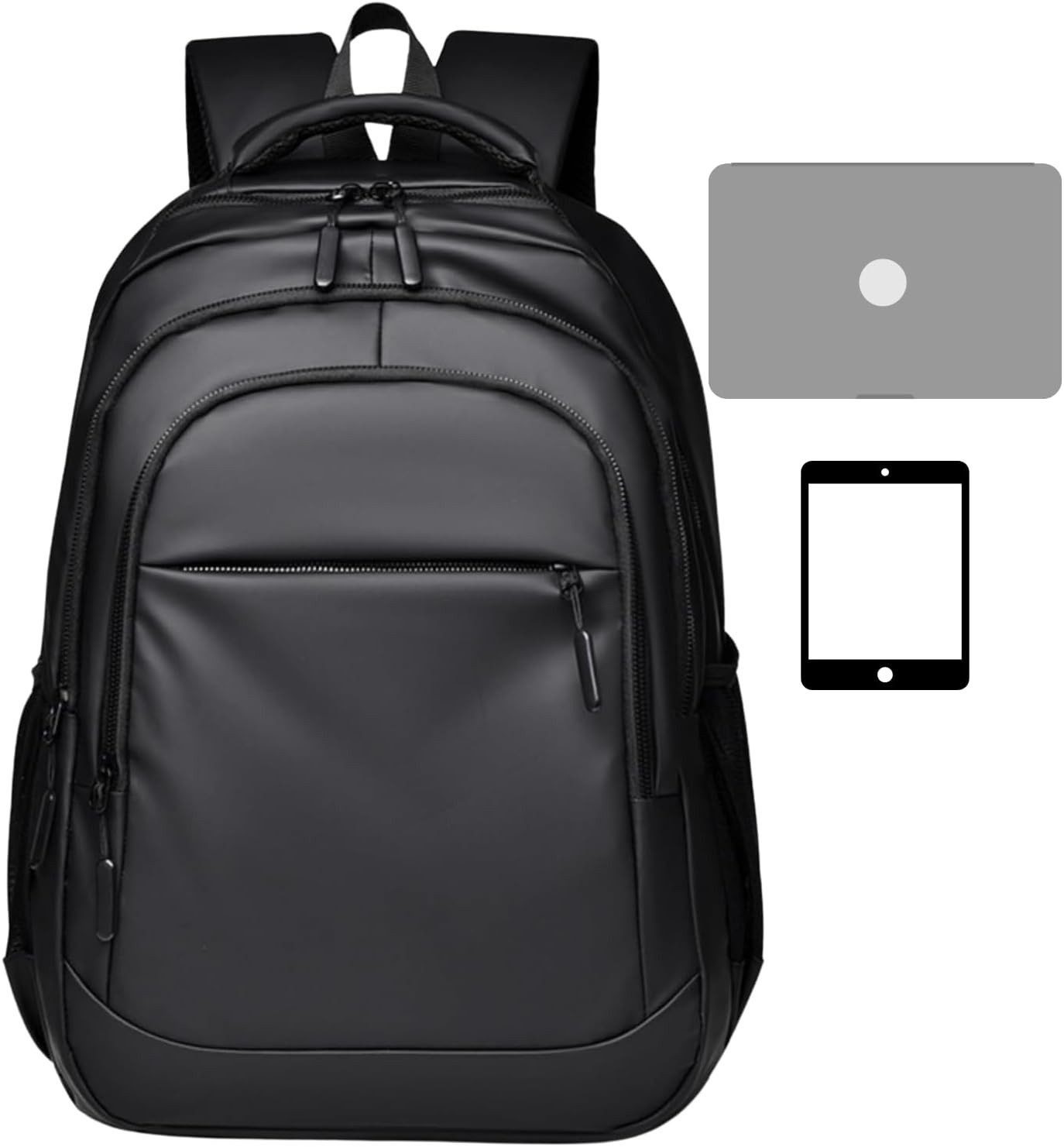 Fyrove Cityrucksack Herren Rucksack 15,6 Zoll Laptop Rucksack, (leichter Business Rucksack für Arbeit, Pendeln & Reisen, Freizeitrucksack mit mehreren Fächern, Geschenk zu Weihnachten & Geburtstag)