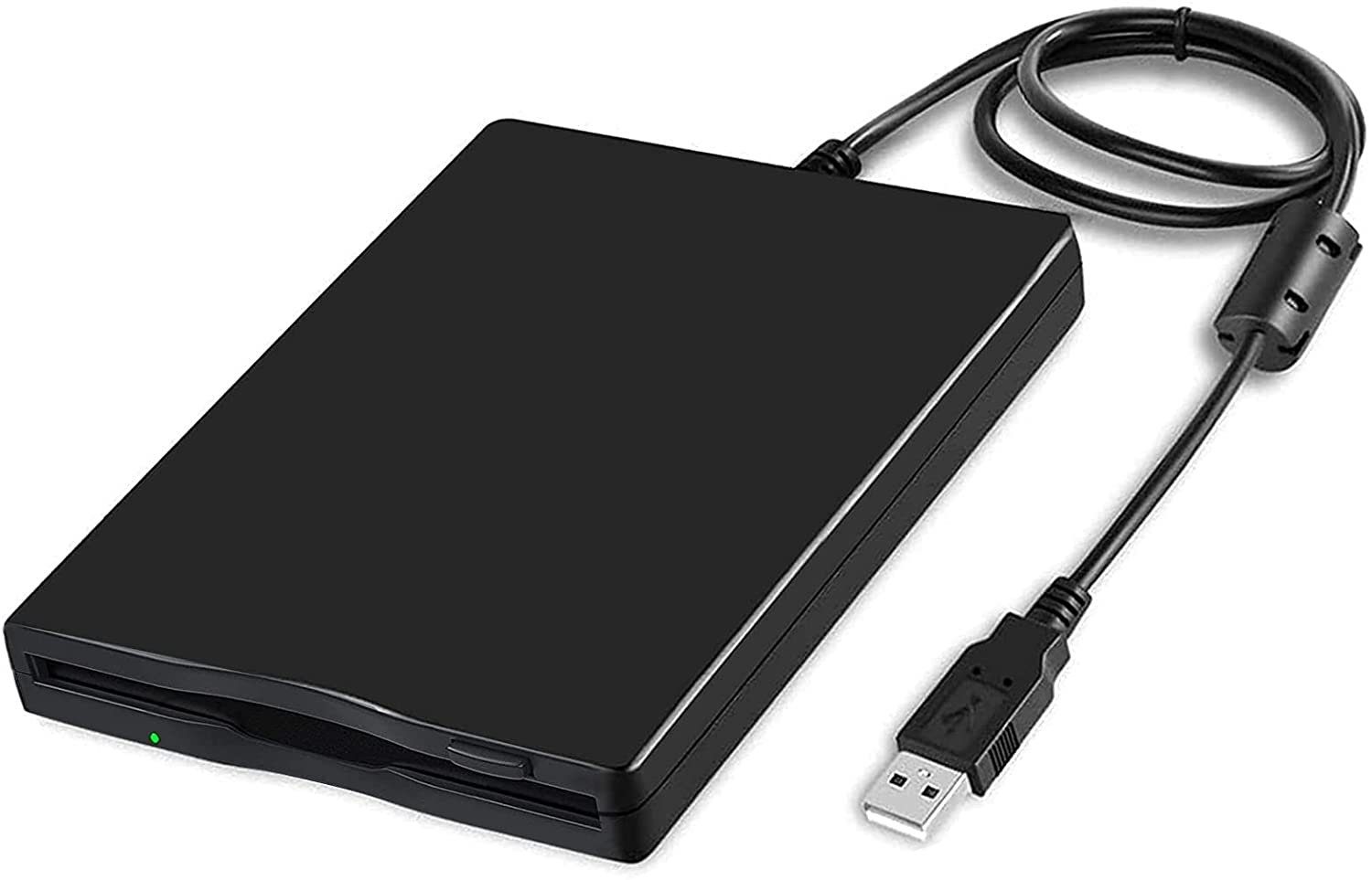 Daskoo 3.5'' Externes Diskettenlaufwerk USB Diskettenlaufwerk (1,44MB FDD, Floppy Disketten-Laufwerk)