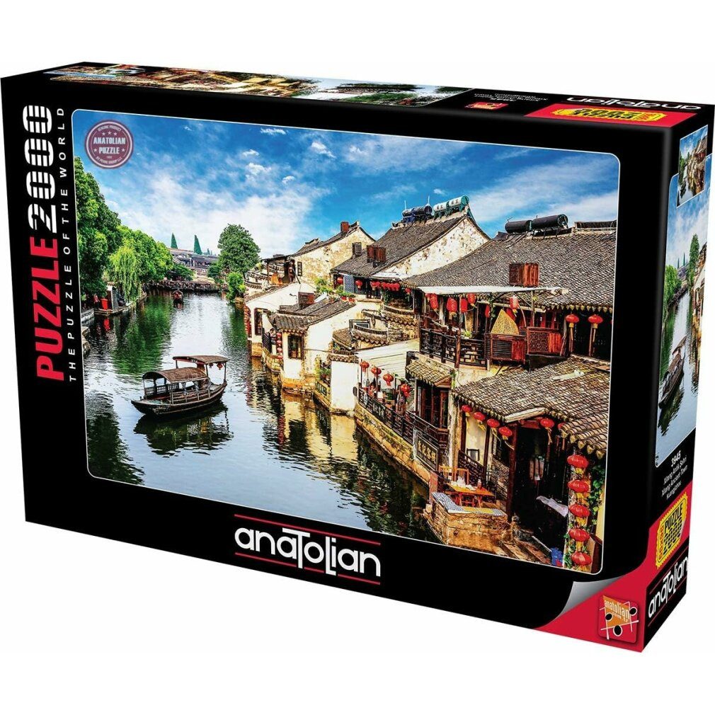 ANATOLIAN Puzzle ANATOLISCHES Puzzle Antike Stadt Xitang 2000 Teile, Puzzleteile