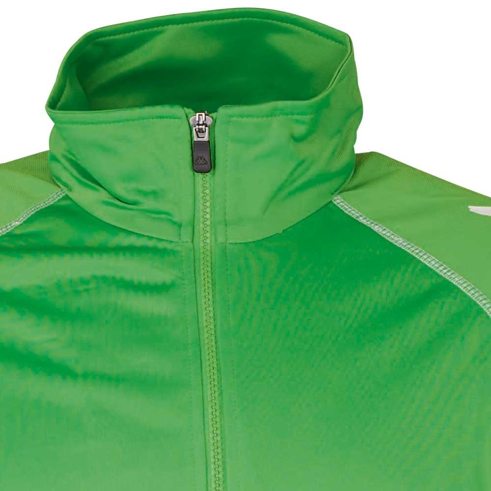 green classic mit Logoprints plakativen den 2 Kappa Schultern Trainingsanzug, auf