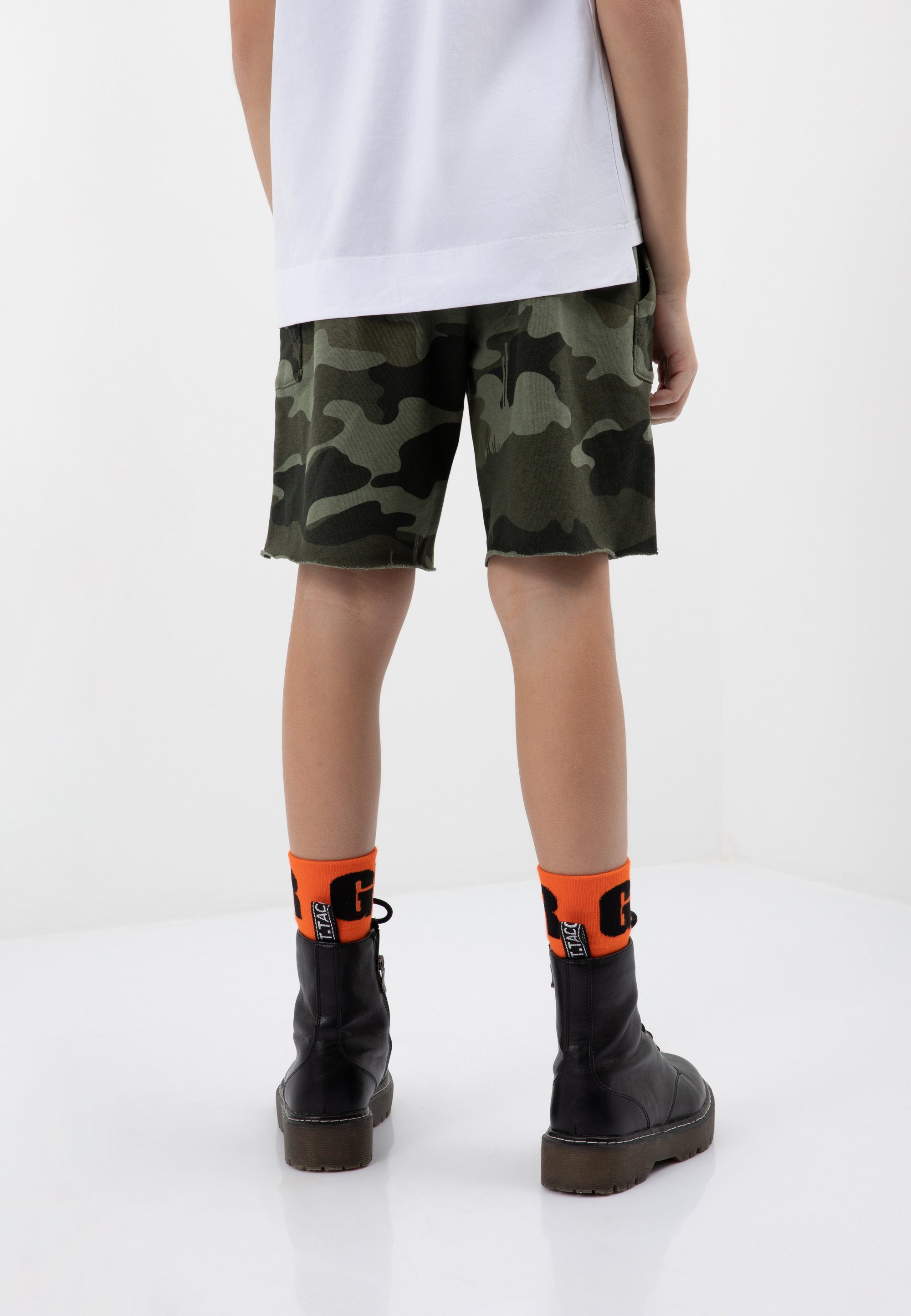 Gulliver Shorts mit Camouflage-Muster modischem