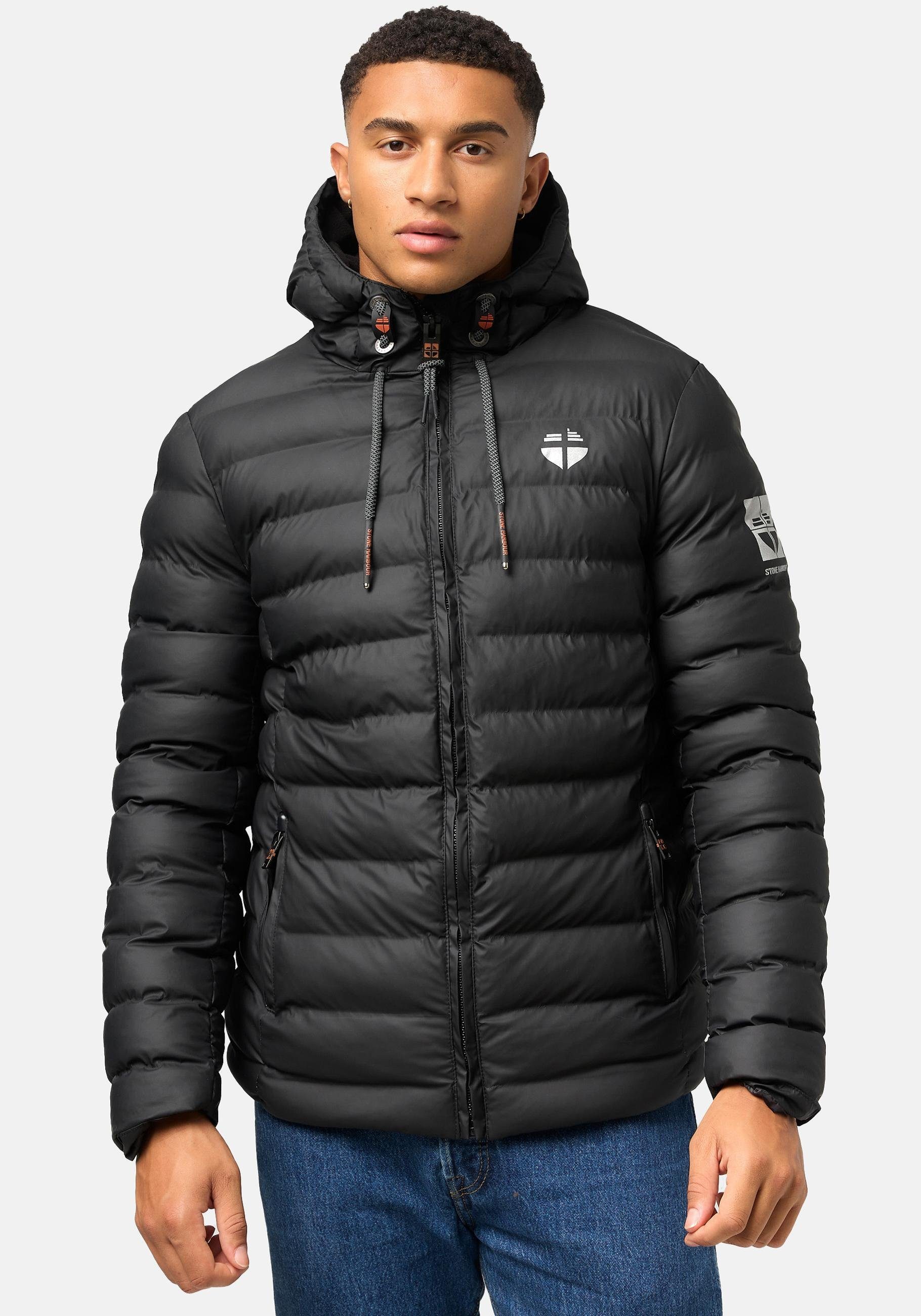 Stone Harbour Winterjacke Zaharoo Gesteppte Regenjacke für den Winter