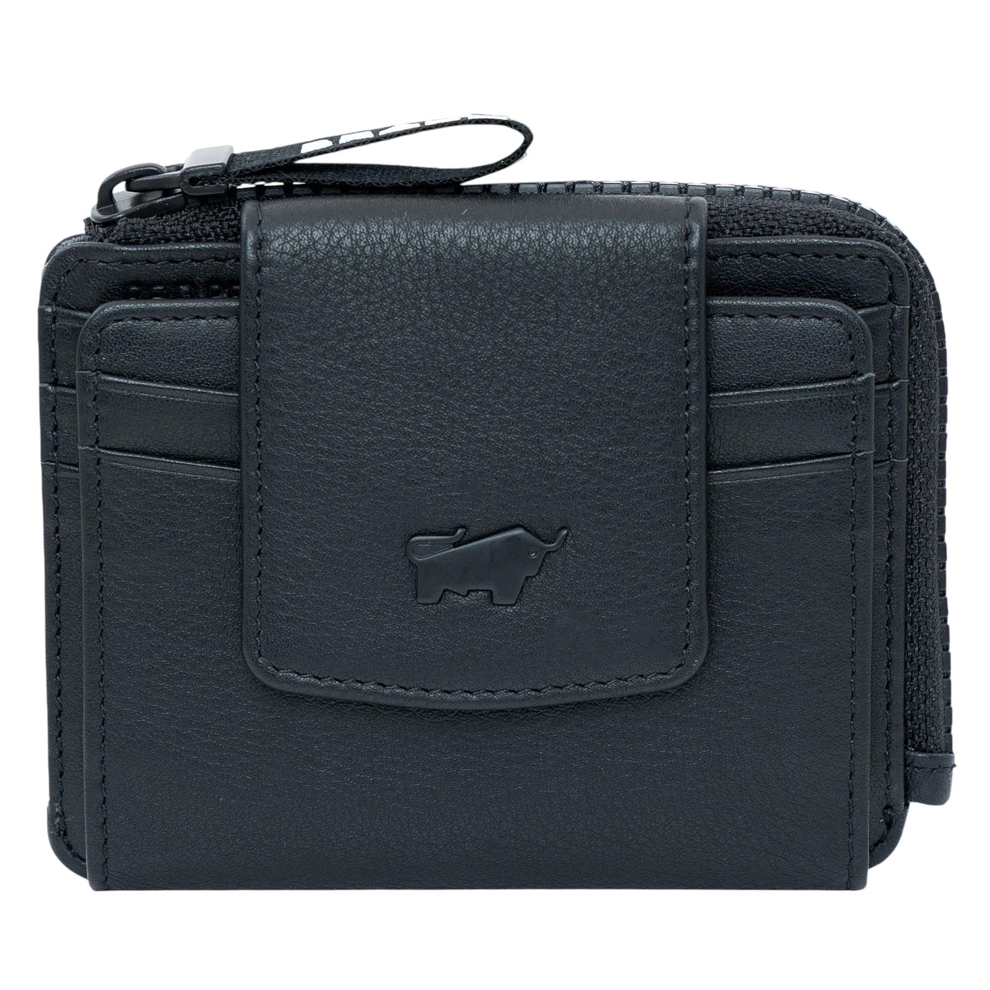 Braun Büffel Geldbörse CAPRI RFID Kartenbörse 8CS schwarz günstig online kaufen
