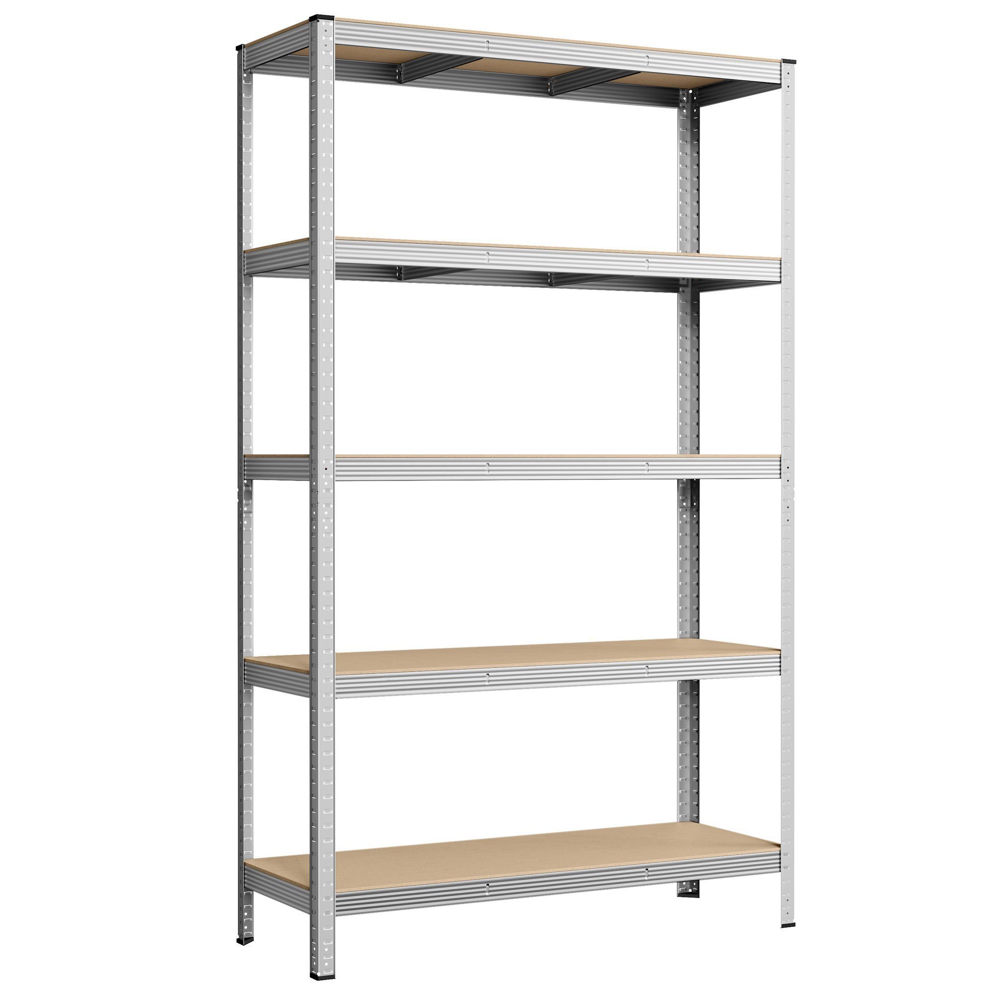 SONGMICS Standregal Тяжелая наступительная полка, 1-tlg., 200 x 120 x 60 cm, bis 875 kg belastbar, 5 verstellbare Ablagen