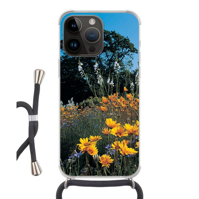 MuchoWow Handyhülle Blumen - Natur - Farbe Handyhülle Telefonhülle Apple iPhone 14 Pro