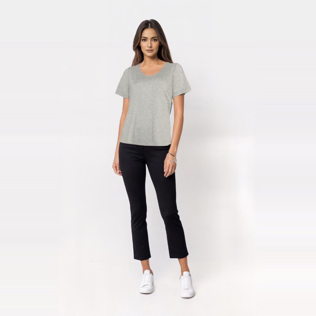 Ramona Lippert Kurzarmshirt Fiona mit elegantem günstig online kaufen