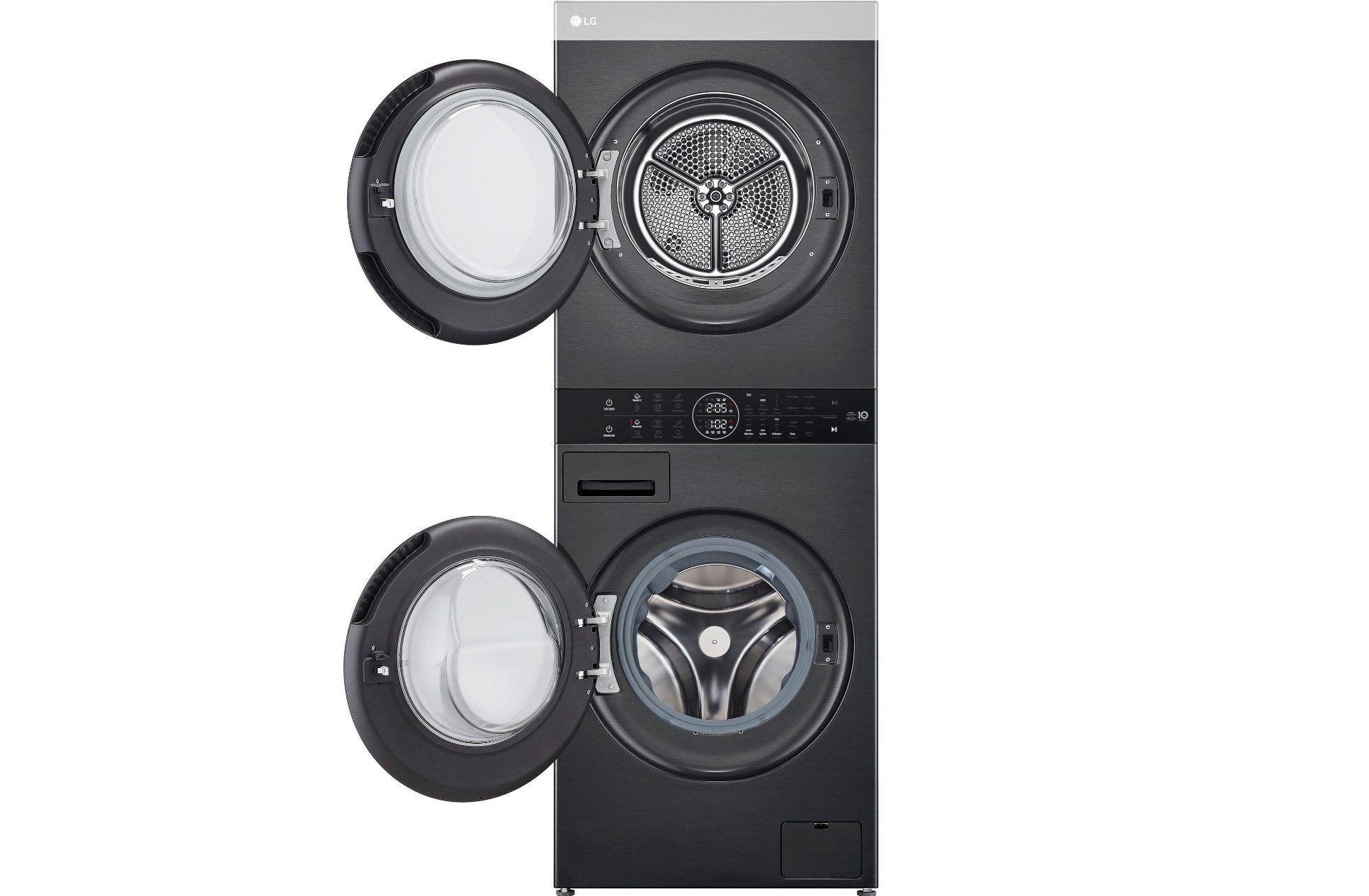 LG Waschtrockner WT1210BBF, 12 kg, 10 kg, 1400 U/min, Smart Diagnosis®