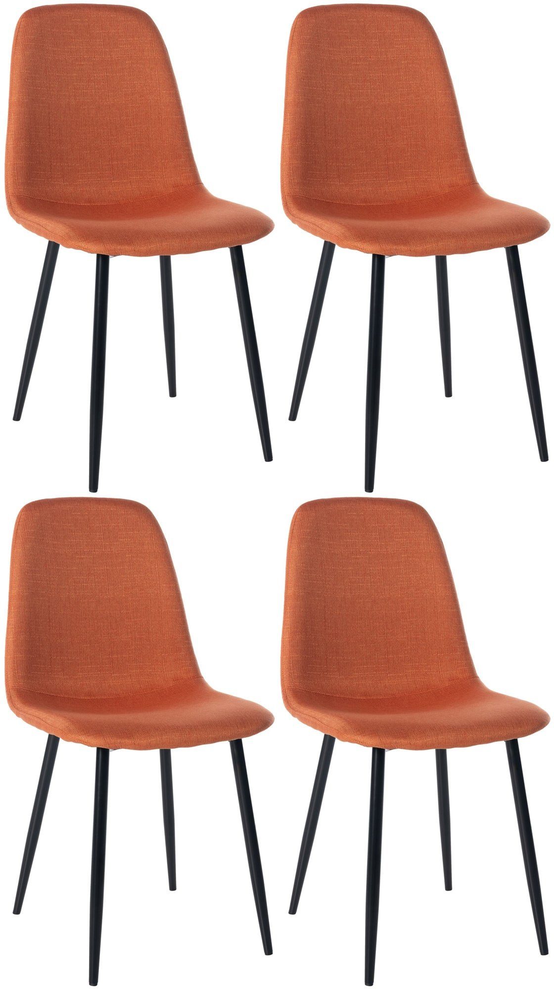CLP Esszimmerstuhl Napier (4er Set), Metall, günstig online kaufen