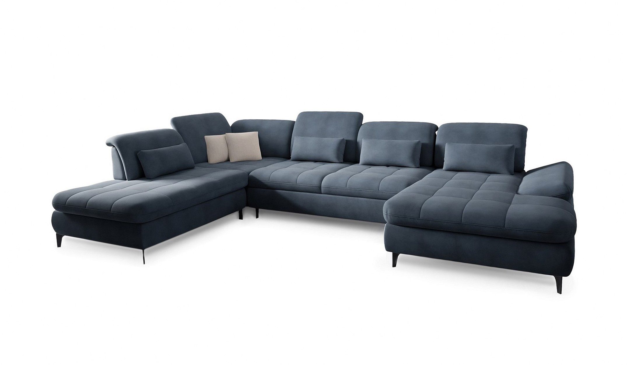 Hygger Möbelhaus Wohnlandschaft Nola U-Form XXL günstig online kaufen