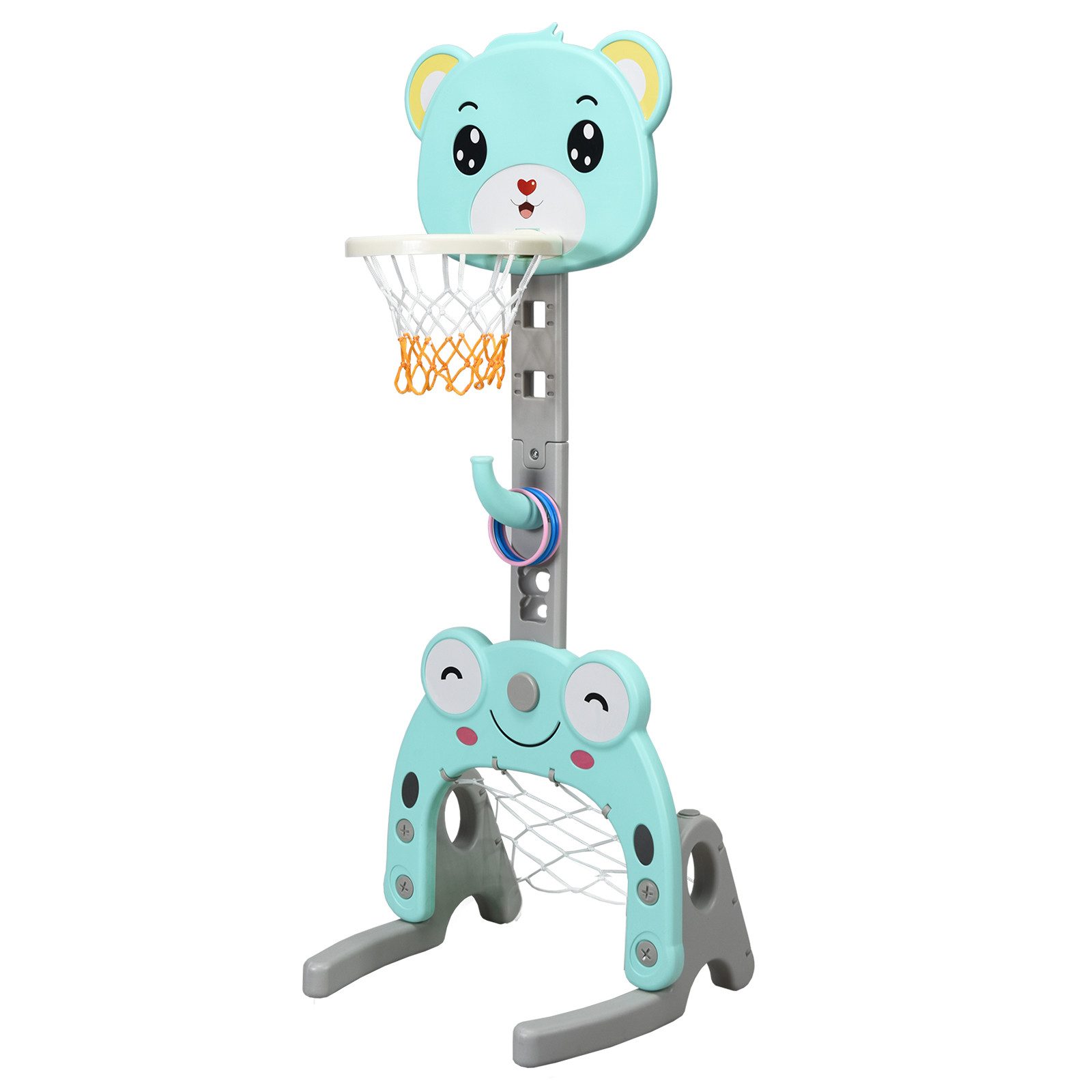 Basketballkorb 3 in 1 Kinder Spielplatz