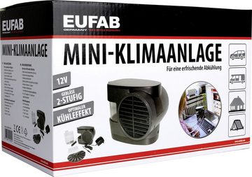 EUFAB LED Schrankinnenraumbeleuchtung EUFAB Mini Klimaanlage 12V