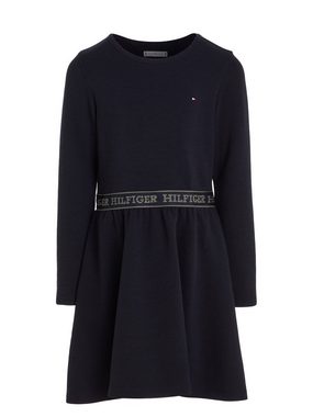 Tommy Hilfiger A-Linien-Kleid PUNTO MONOTYPE BELT DRESS