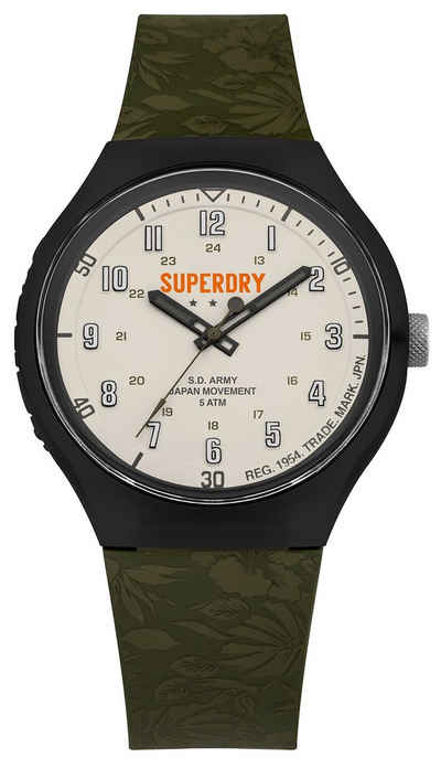 Superdry Quarzuhr, Superdry Herren Uhr SYG225N