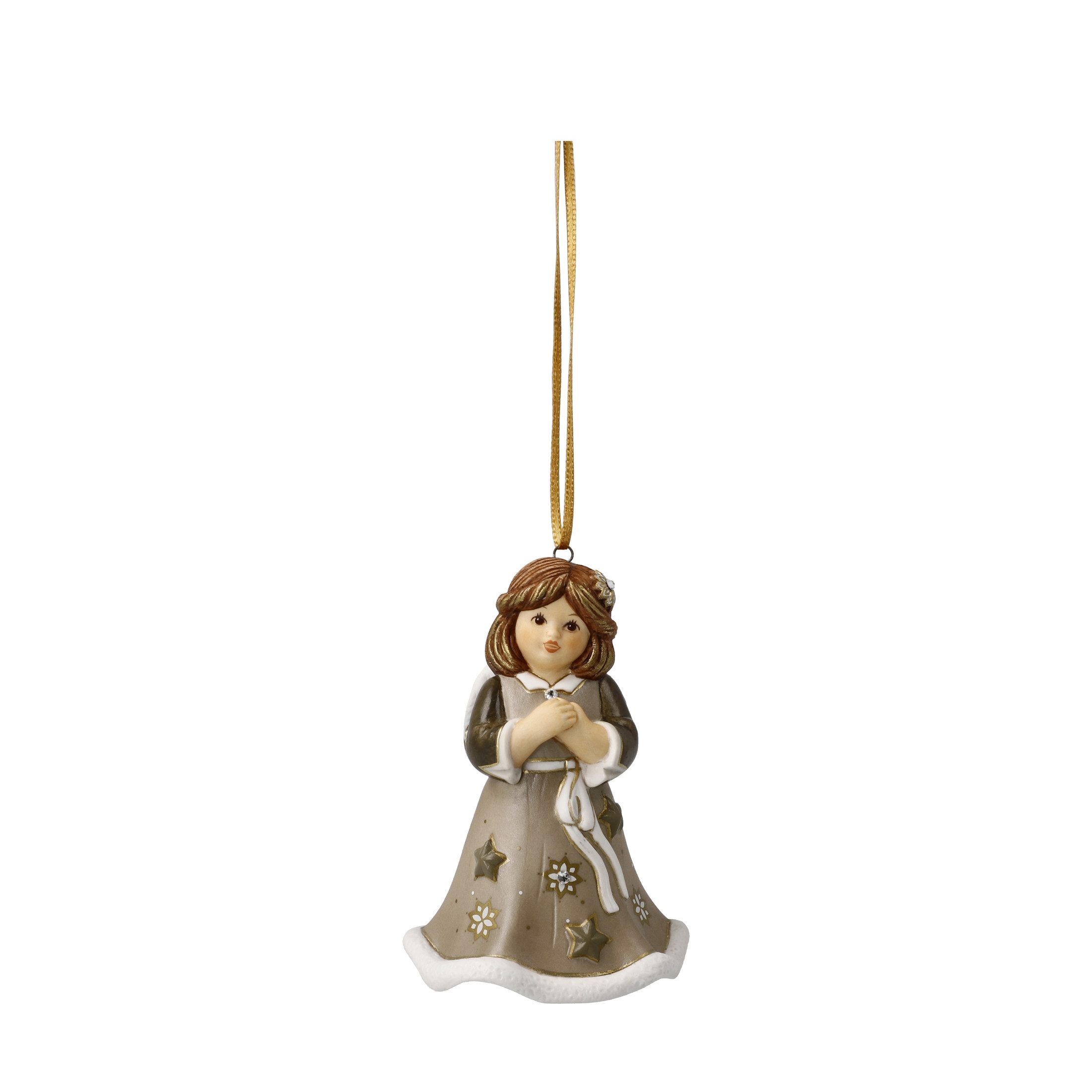 Goebel Weihnachtsfigur Goebel Jahres-Editionen Jahresengel-Glöckchen Walnus günstig online kaufen