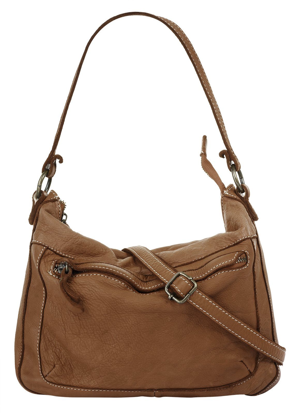 Cluty Shopper, echt Leder, Made in Italy