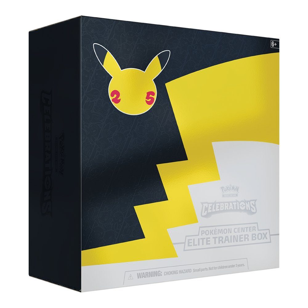 POKÉMON Sammelkarte 25th Celebrations Pokemon Center Elite Trainer Box, englisch
