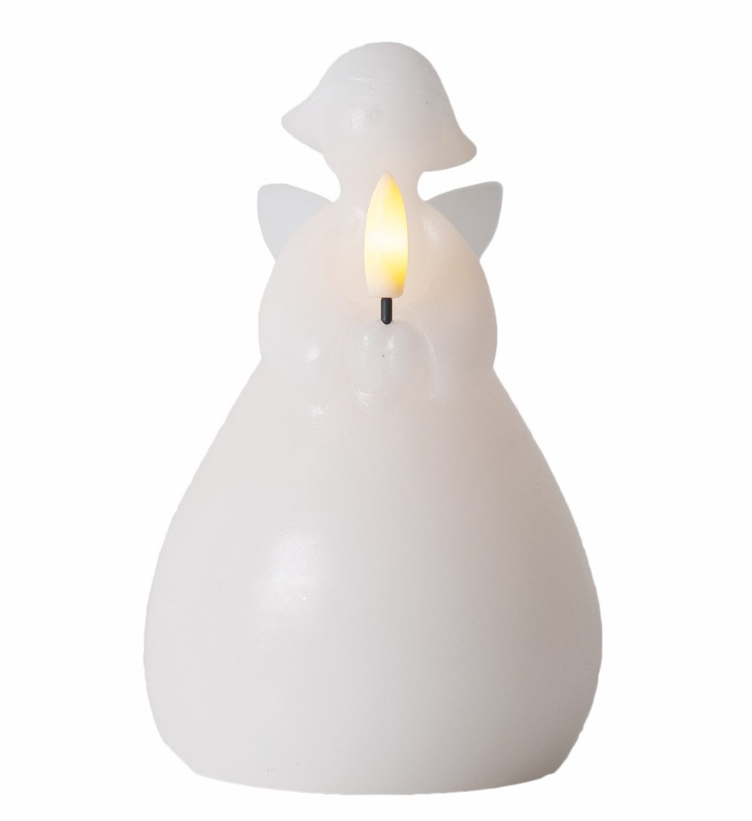 Sirius Home A/S LED-Dekofigur Engel Lucia 2er Set LED Echtwachskerze weiß ( günstig online kaufen