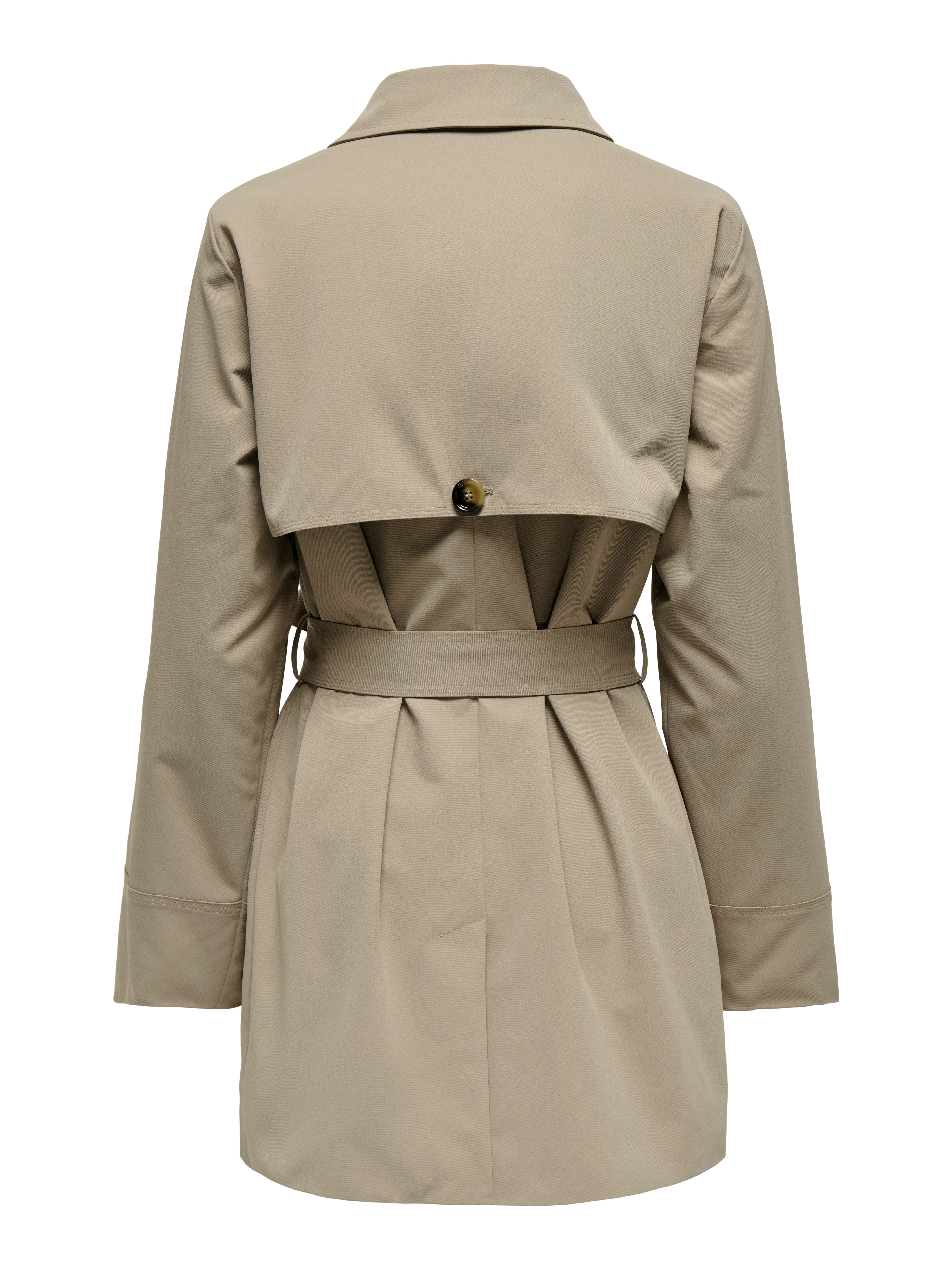 JDY Trenchcoat JDYISADORA TRENCHCOAT OTW HAB NOOS mit Bindegürtel in der Taille