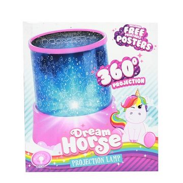 Toi-Toys Stehlampe Einhorn Projektionslampe DREAM HORSE Lampe