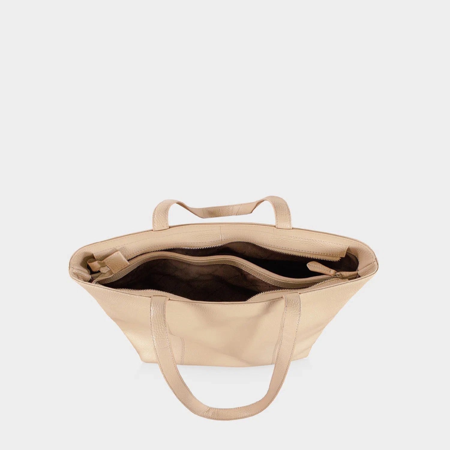 Braun Büffel Umhängetasche HANNA Shopper beige