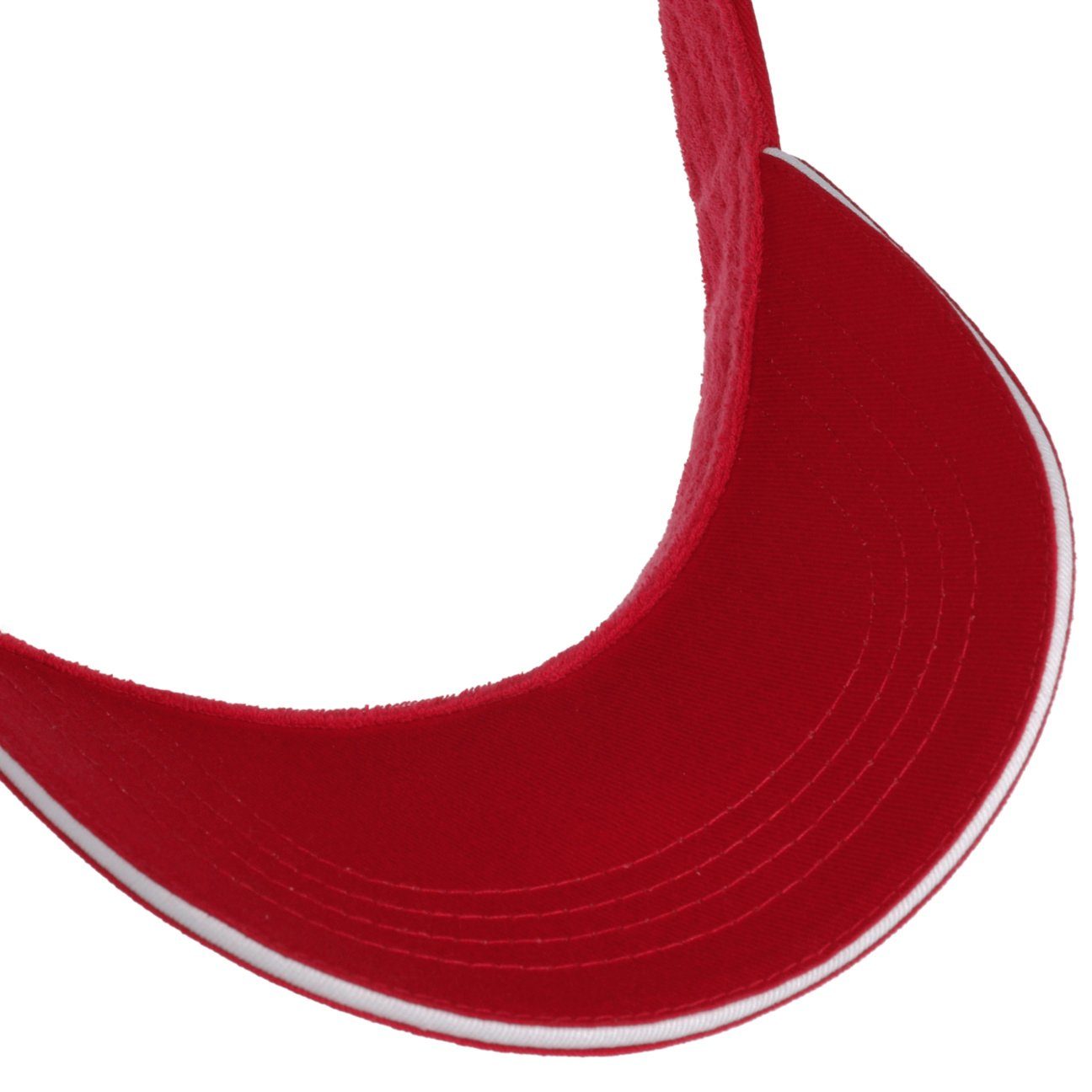 Lipodo Visor (1-St) Sonnenvisor rot mit Made in Schirm, Italy
