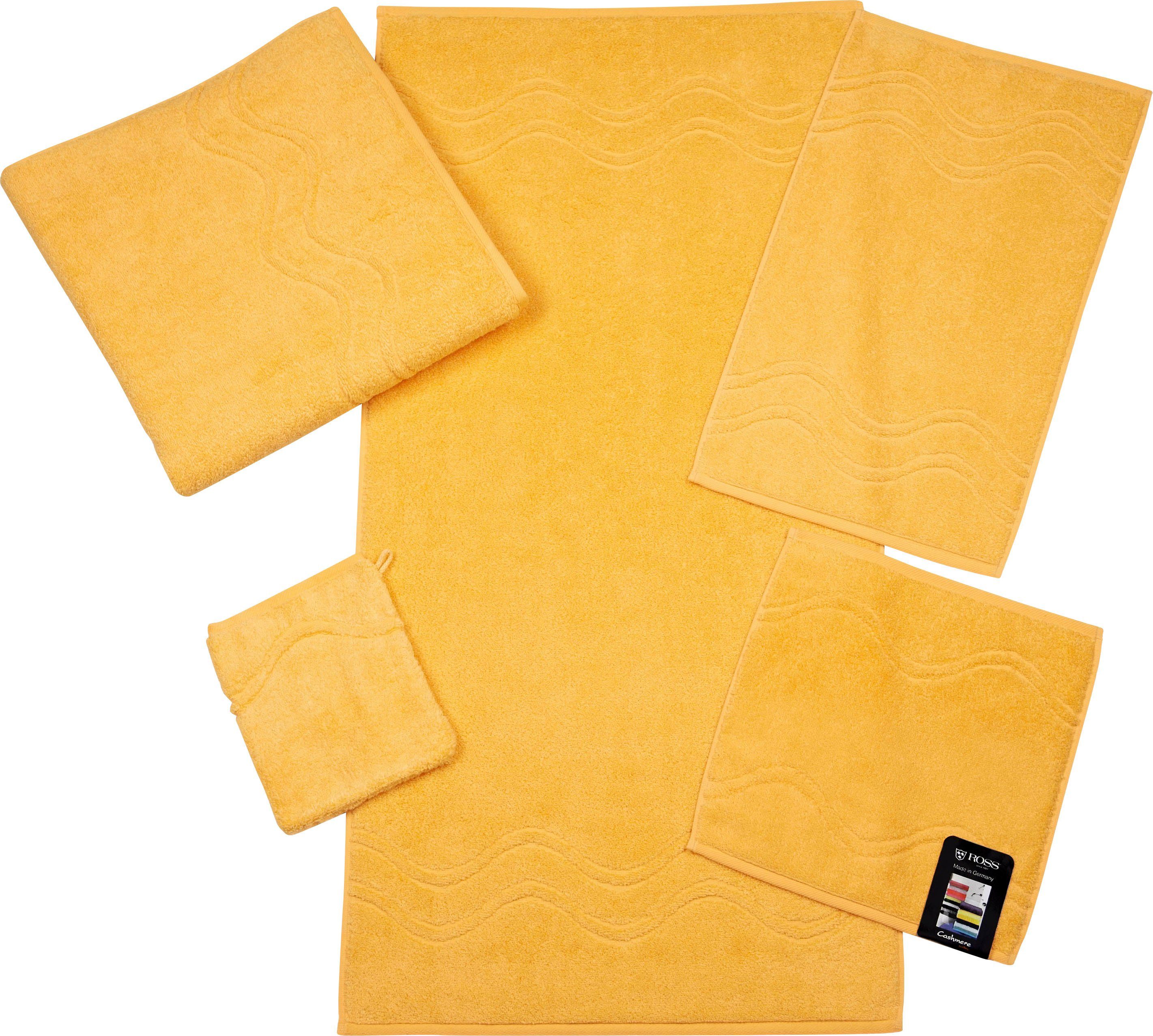 ROSS Gästehandtuch Cashmere feeling, Frottier (6-St), günstig online kaufen