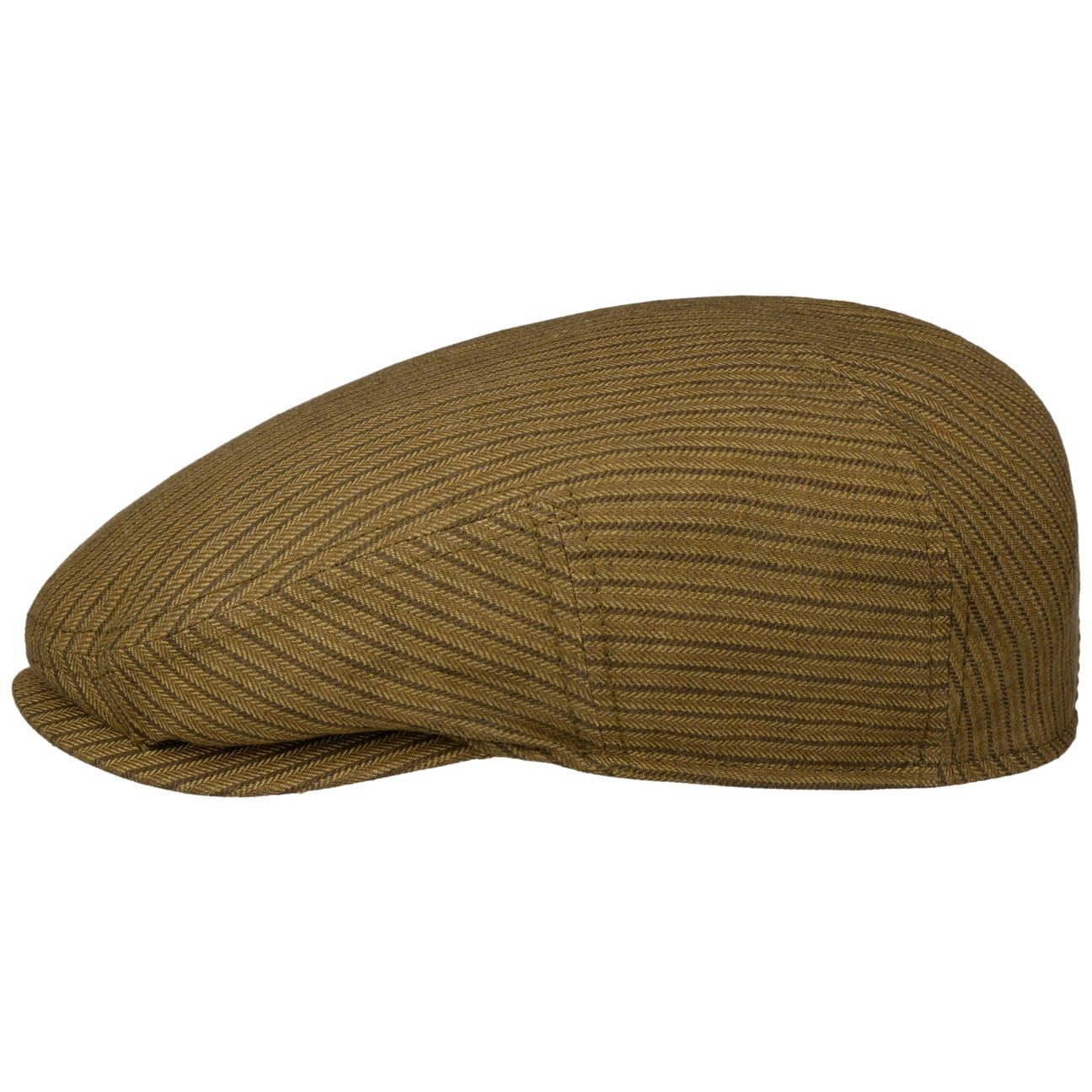 Stetson Flat Cap (1-St) Schirmmütze mit Schirm, Made in Germany