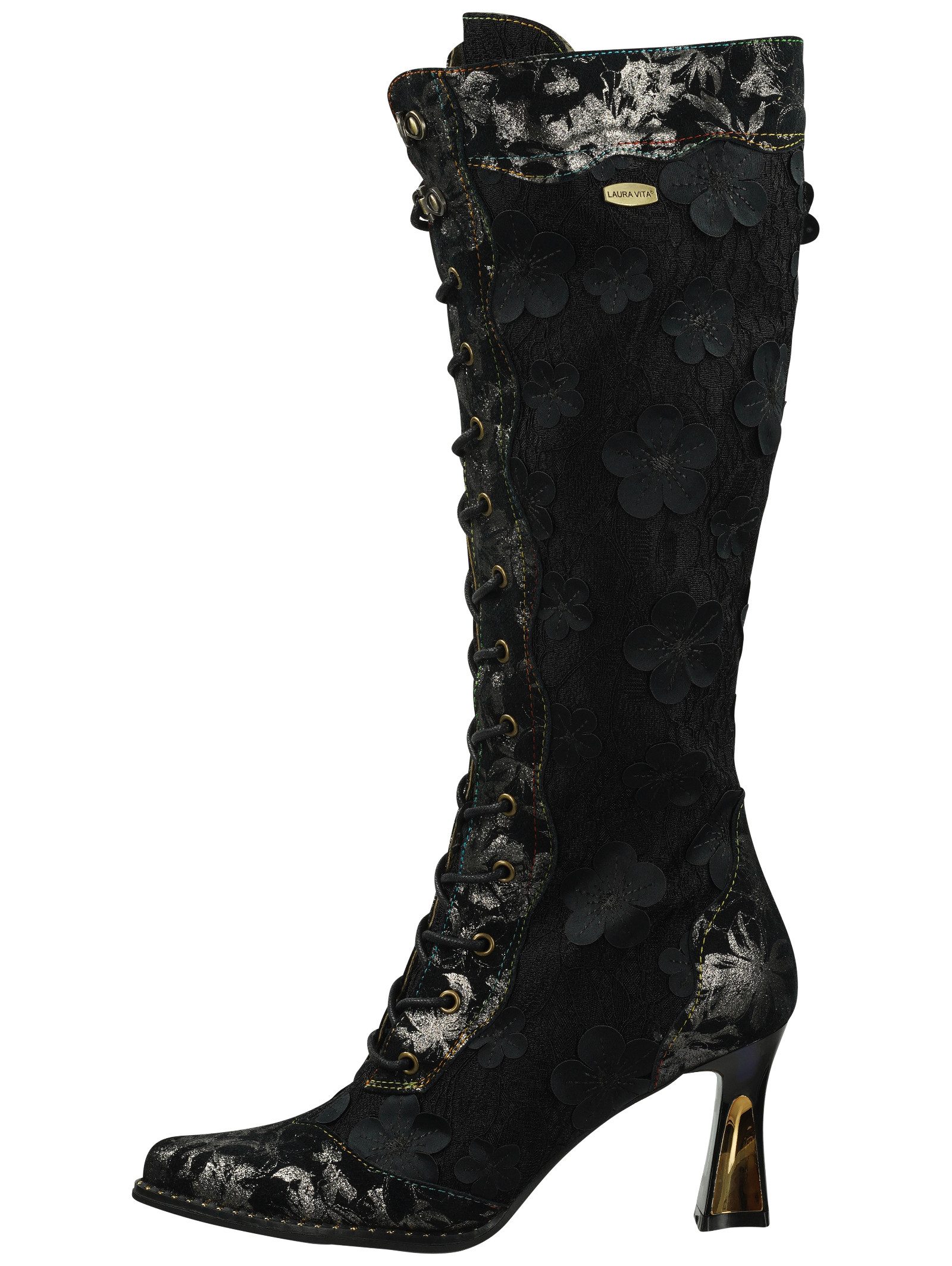 LAURA VITA LAURA VITA Stiefel Leder/Textil Schnürstiefel günstig online kaufen