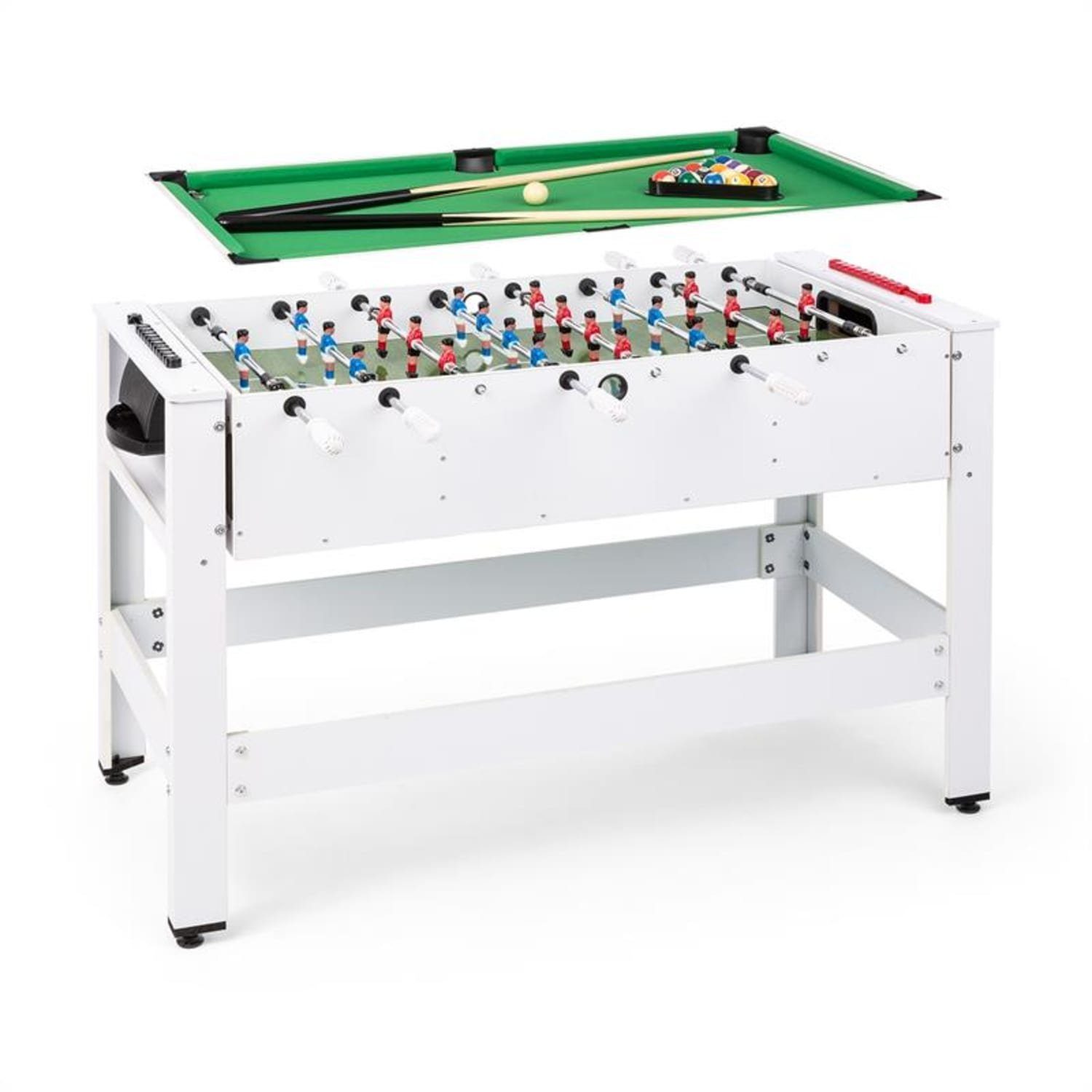 KLARFIT Spieltisch Spin 2-in-1 Spieletisch, (25-tlg)