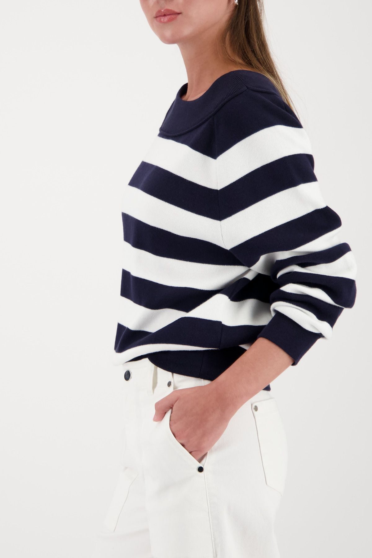 Monari Streifenpullover günstig online kaufen