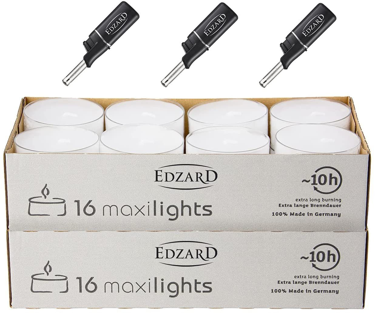 EDZARD Teelicht Maxi-Teelichter 16 Stück (Set, günstig online kaufen