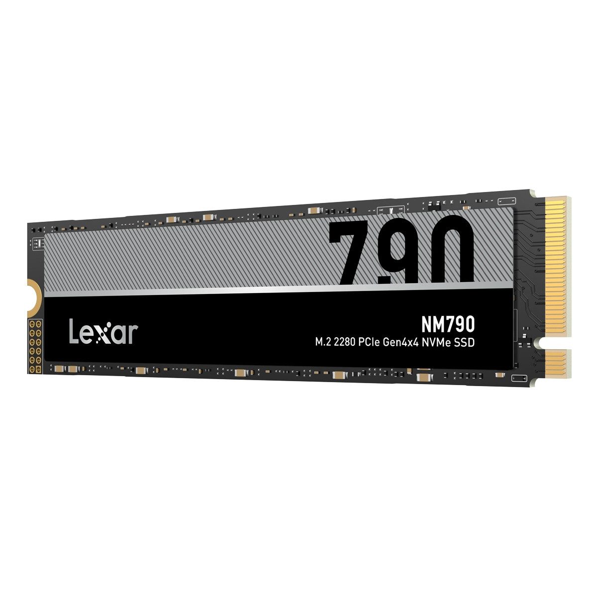 Lexar NM790 (1TB, 2TB, 4TB) M.2 NVMe M2 SSD PCIe 4.0 interne SSD (1 TB) M.2 2280" 7400 MB/S Lesegeschwindigkeit, 6500 MB/S Schreibgeschwindigkeit, Hohe Zuverlässigkeit und Langlebigkeit