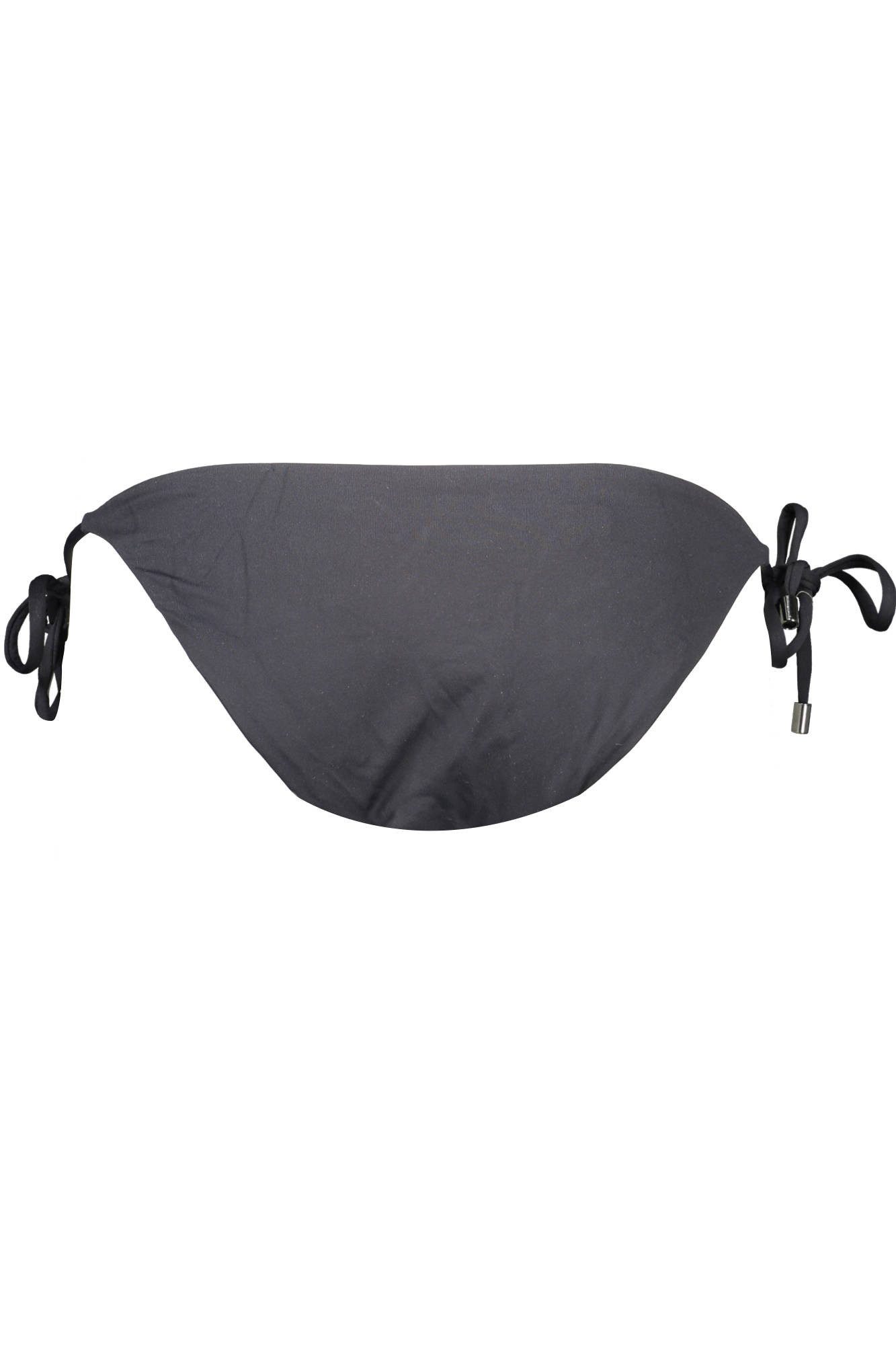 KARL LAGERFELD Badeanzug Eleganter Strand-Slip für Damen in Schwarz mit verstellbaren Bändche