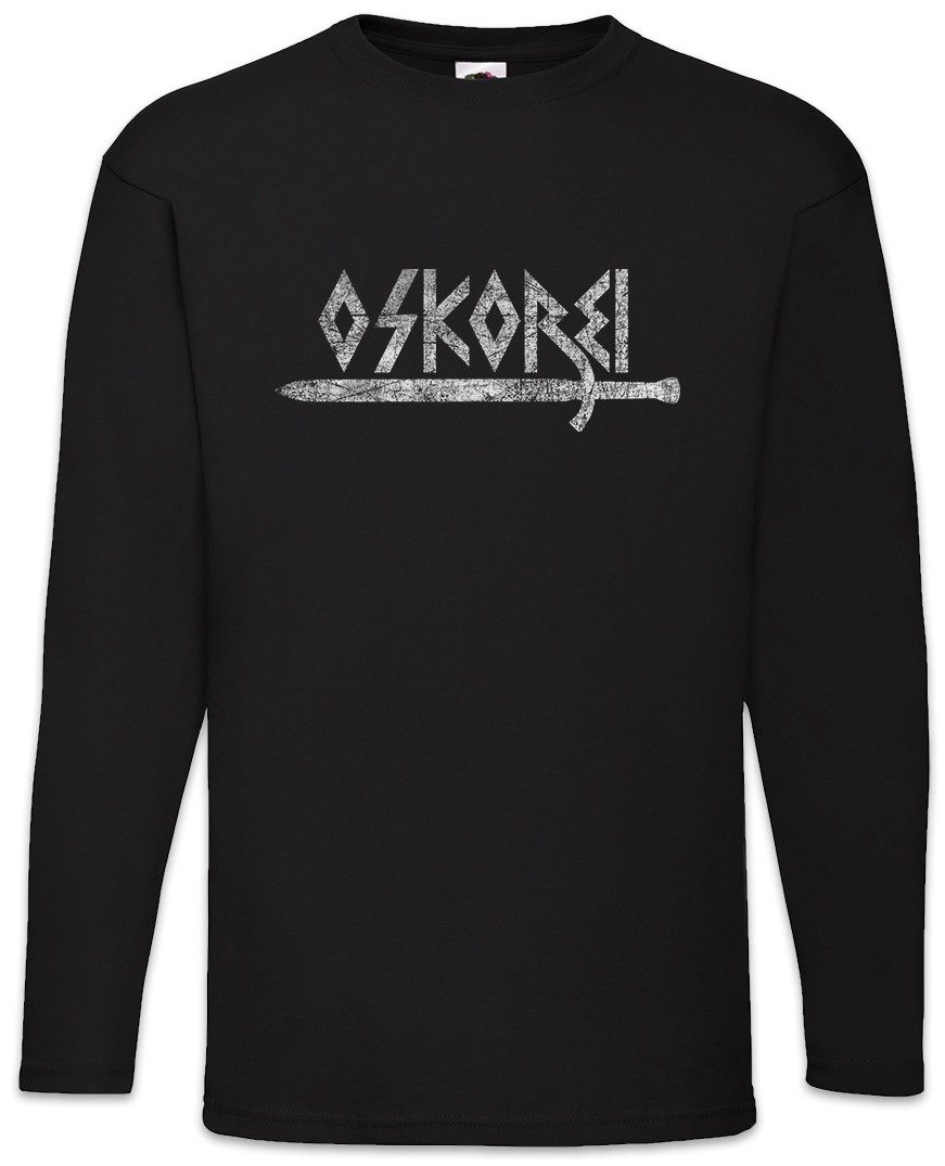 Langarmshirt Oskorei Langarm T-Shirt Odins Odhins Jacob Grimm Vikings Jäger