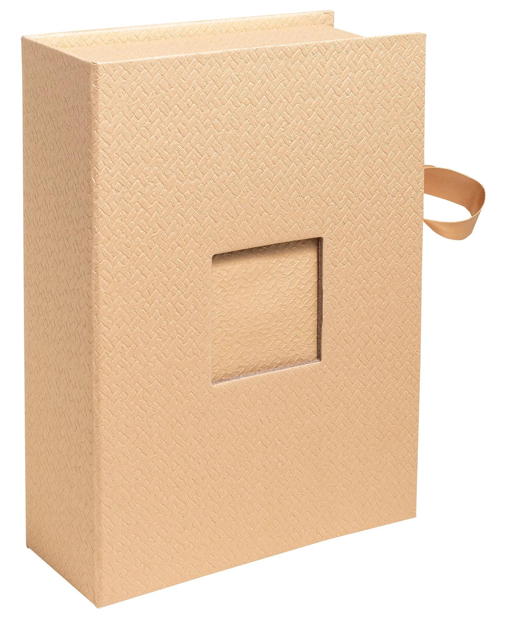EXACOMPTA Dokumententasche 4x Fotobox OfficeByMe, 20x15x5 cm - Beige - 77602E, Boxen, Stiftebox