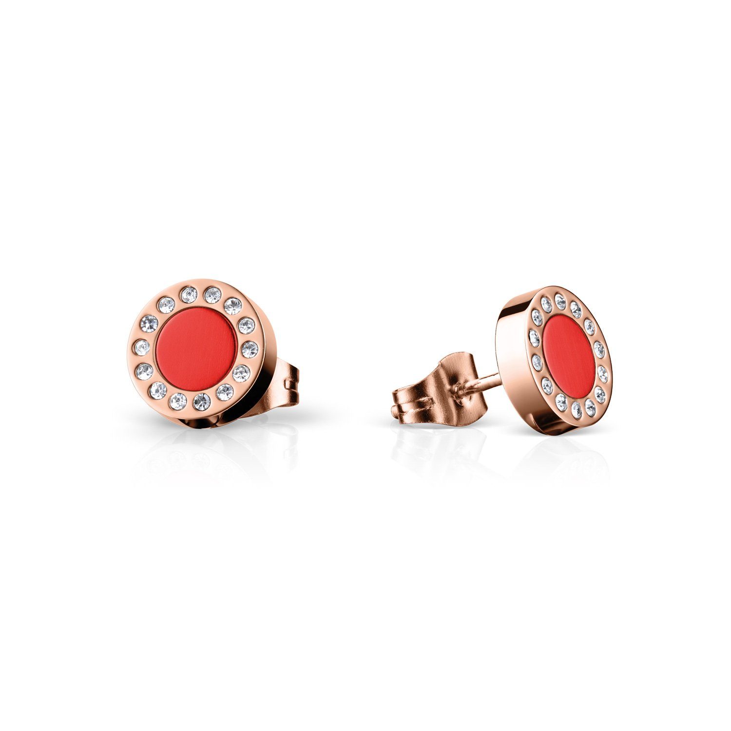 Bering Paar Серьги-гвоздики BERING Серьги-гвоздики Edelstahl rosé mit Zirkonia 707-349-05