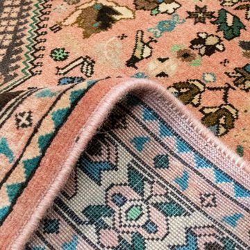 Wollteppich Abadeh Teppich handgeknüpft terrakotta, morgenland, rechteckig, Höhe: 8 mm, handgeknüpft