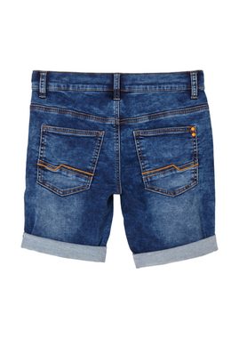 s.Oliver Jeansshorts Slim Fit: Bermuda aus Felpa-Denim Waschung