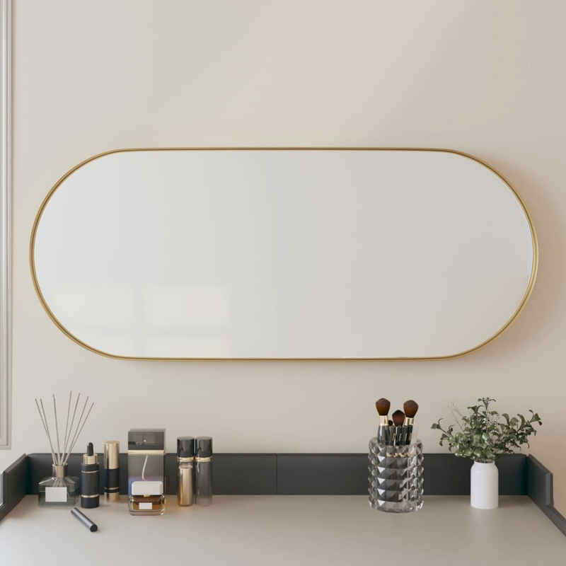 vidaXL Spiegel Wandspiegel Golden 25x60 cm Oval (1-St)