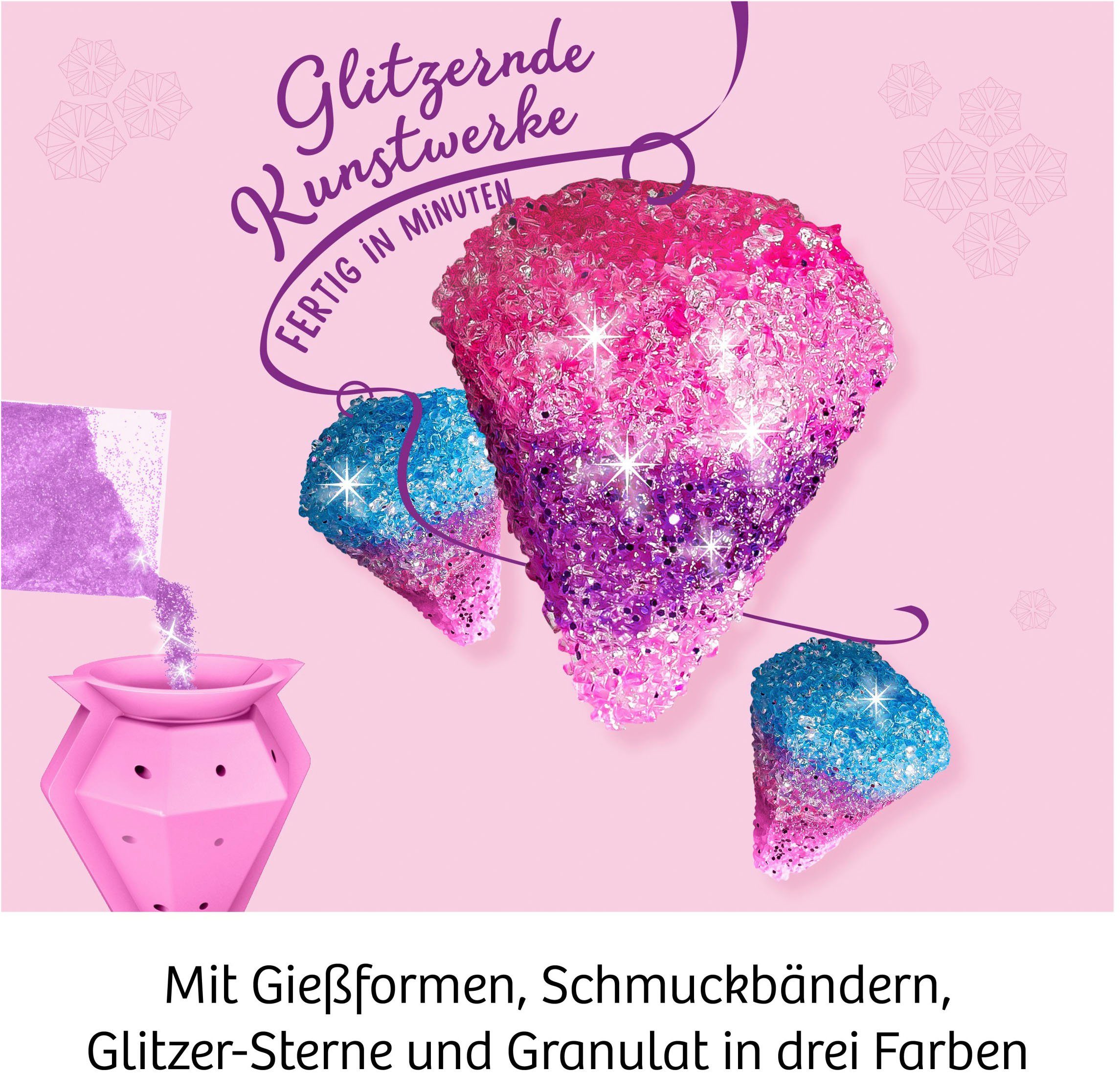 Kosmos Experimentierkasten Glitzer-Diamanten