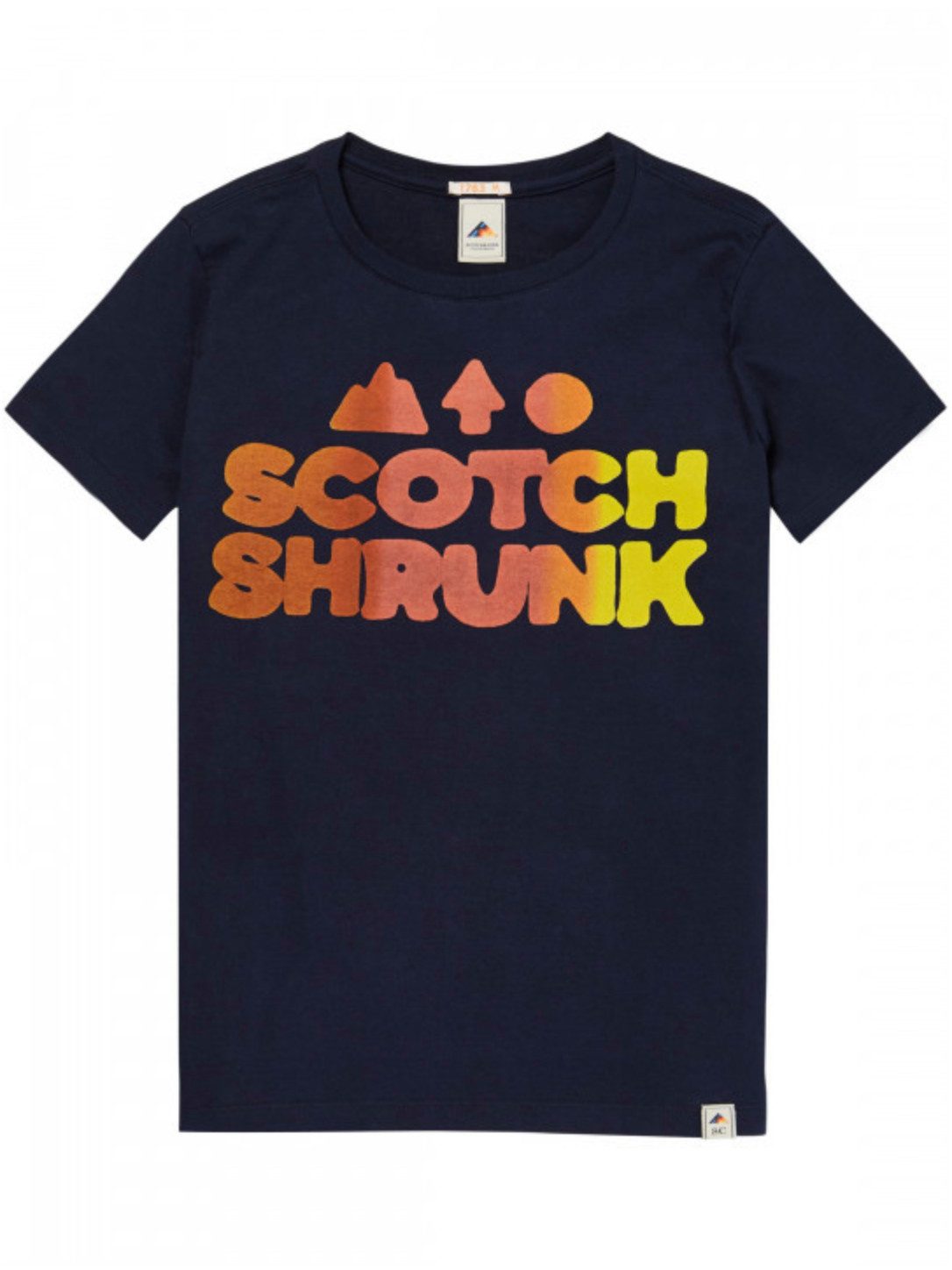 Scotch & Soda T-Shirt Scotch & Soda Jungen T-Shirt aus Baumwolle mit Logo-Frontprint