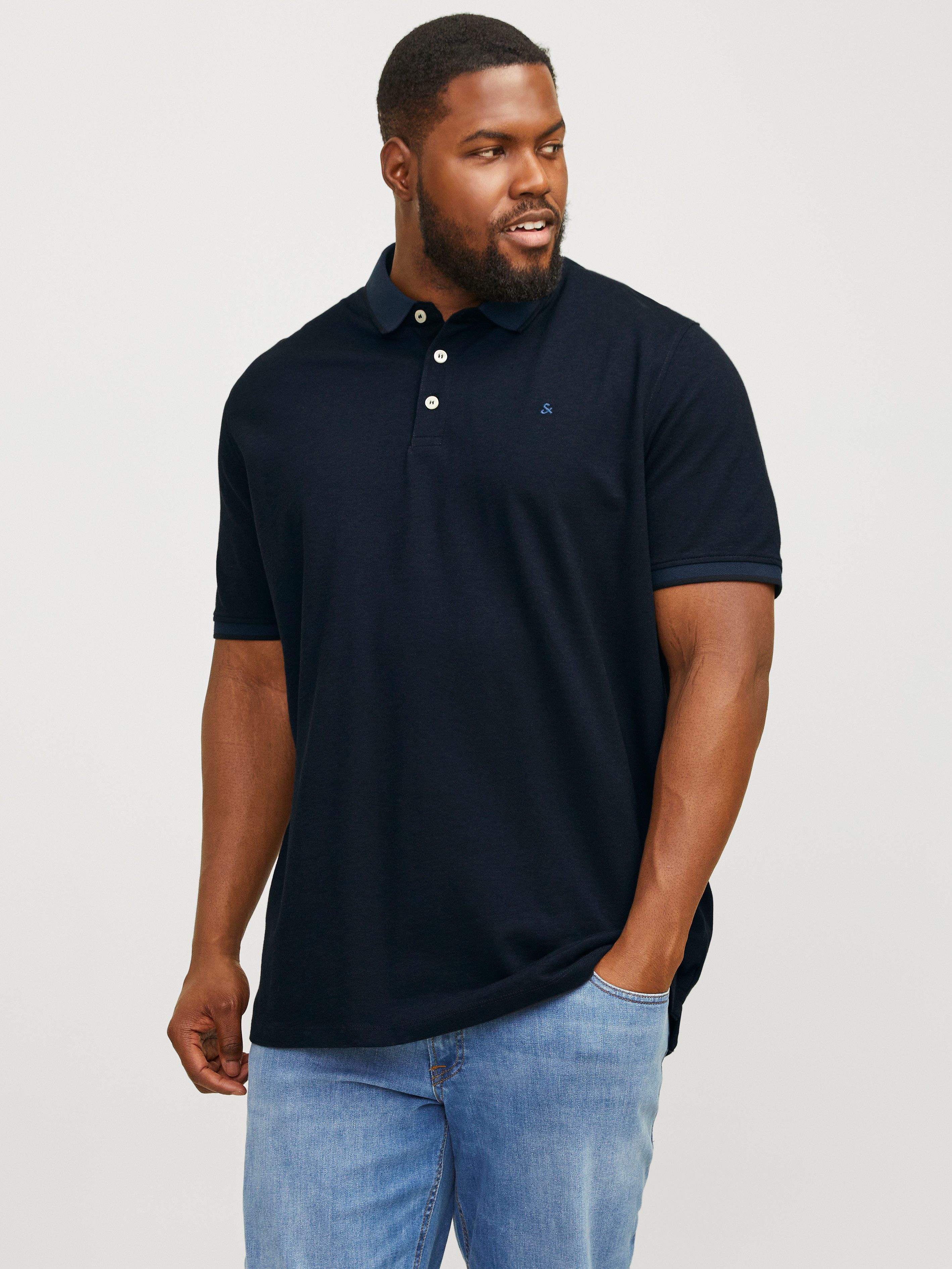 Jack & Jones PlusSize Poloshirt Paulus Polo bis Größe 6XL günstig online kaufen