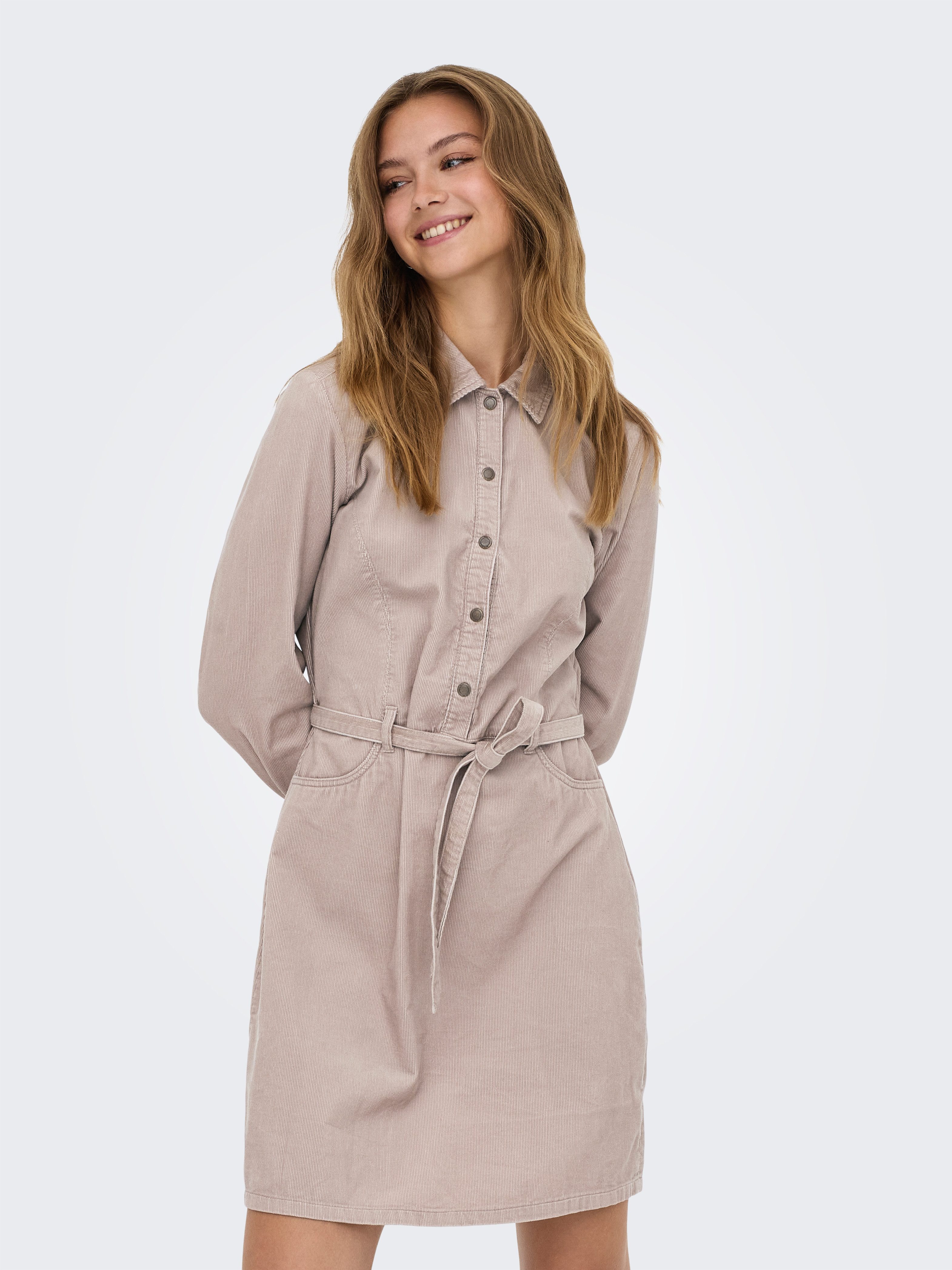 ONLY Cordkleid ONLNESSA L/S CORD DRESS CC PNT