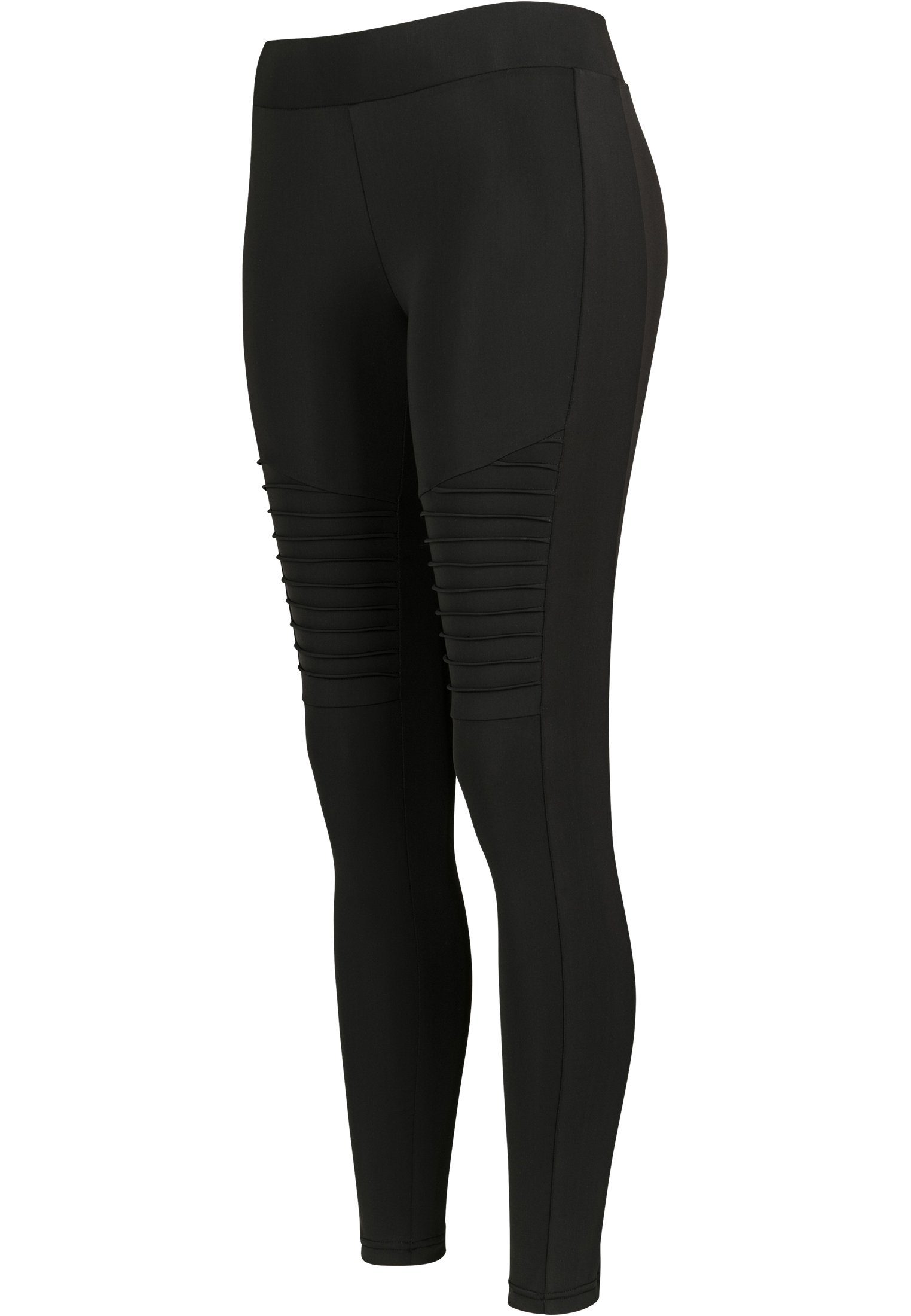 Leggings Tech CLASSICS Tech Biker Damen Ladies Biker black TB2634 URBAN (1-tlg) Leggings