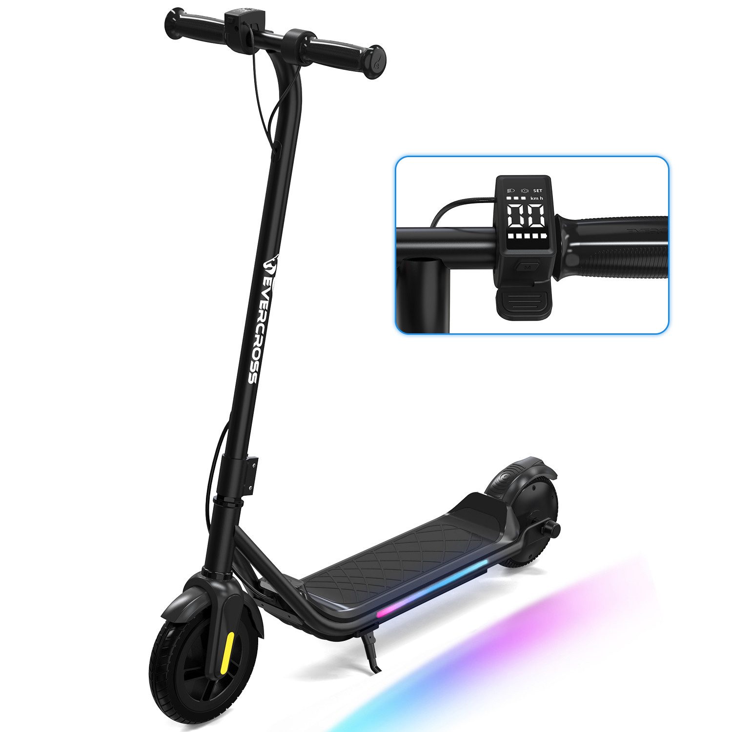 EVERCROSS TECH Elektro-Kinderroller E6 7'' E-Scooter für Kinder 6-12 Jahren günstig online kaufen